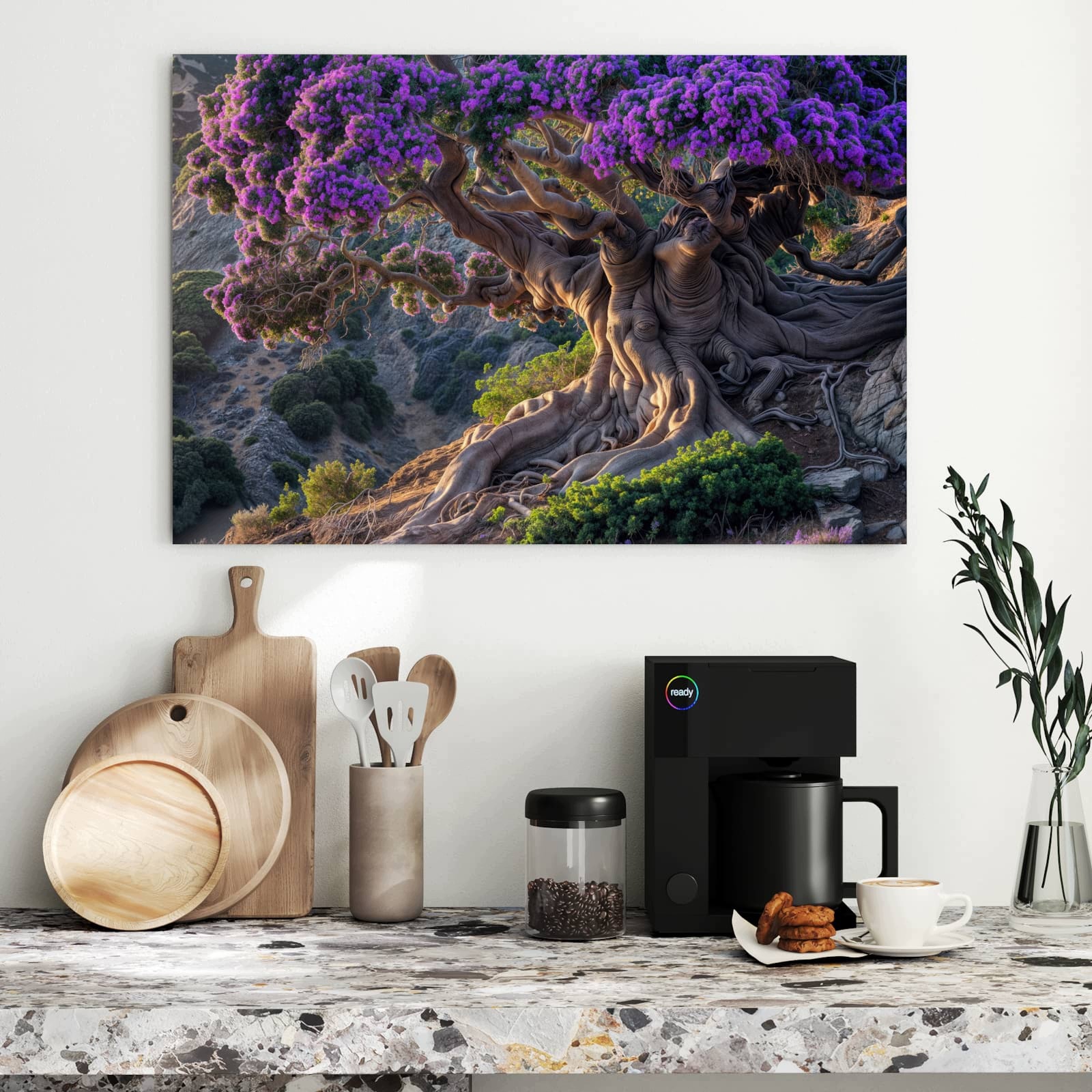 Magnetická tabule – obraz na zeď Starý moudrý strom | 90 × 60 cm