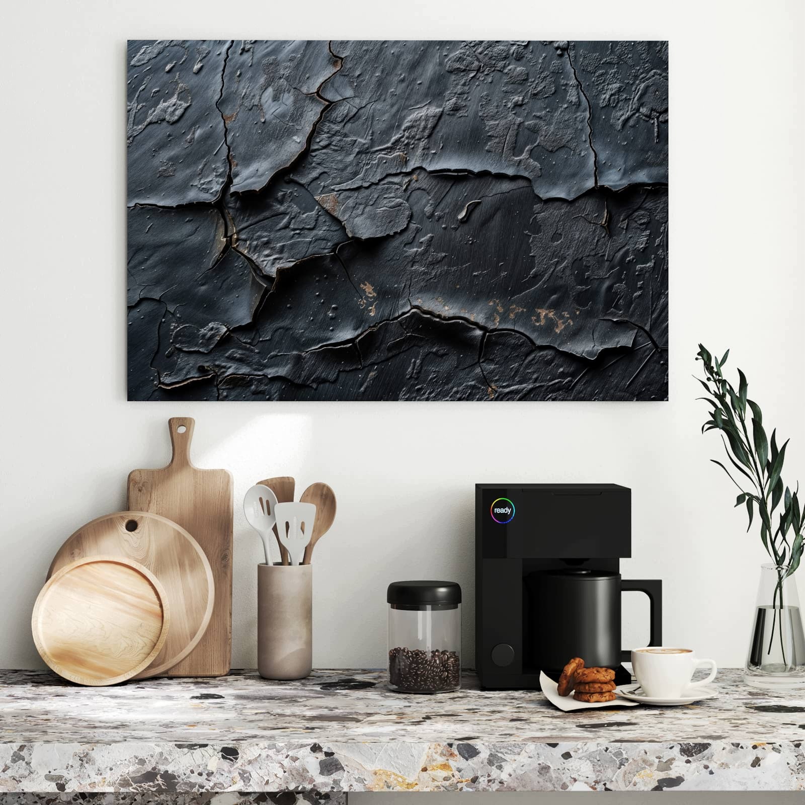 Magnetická tabule – obraz na zeď Popraskaná struktura | 90 × 60 cm