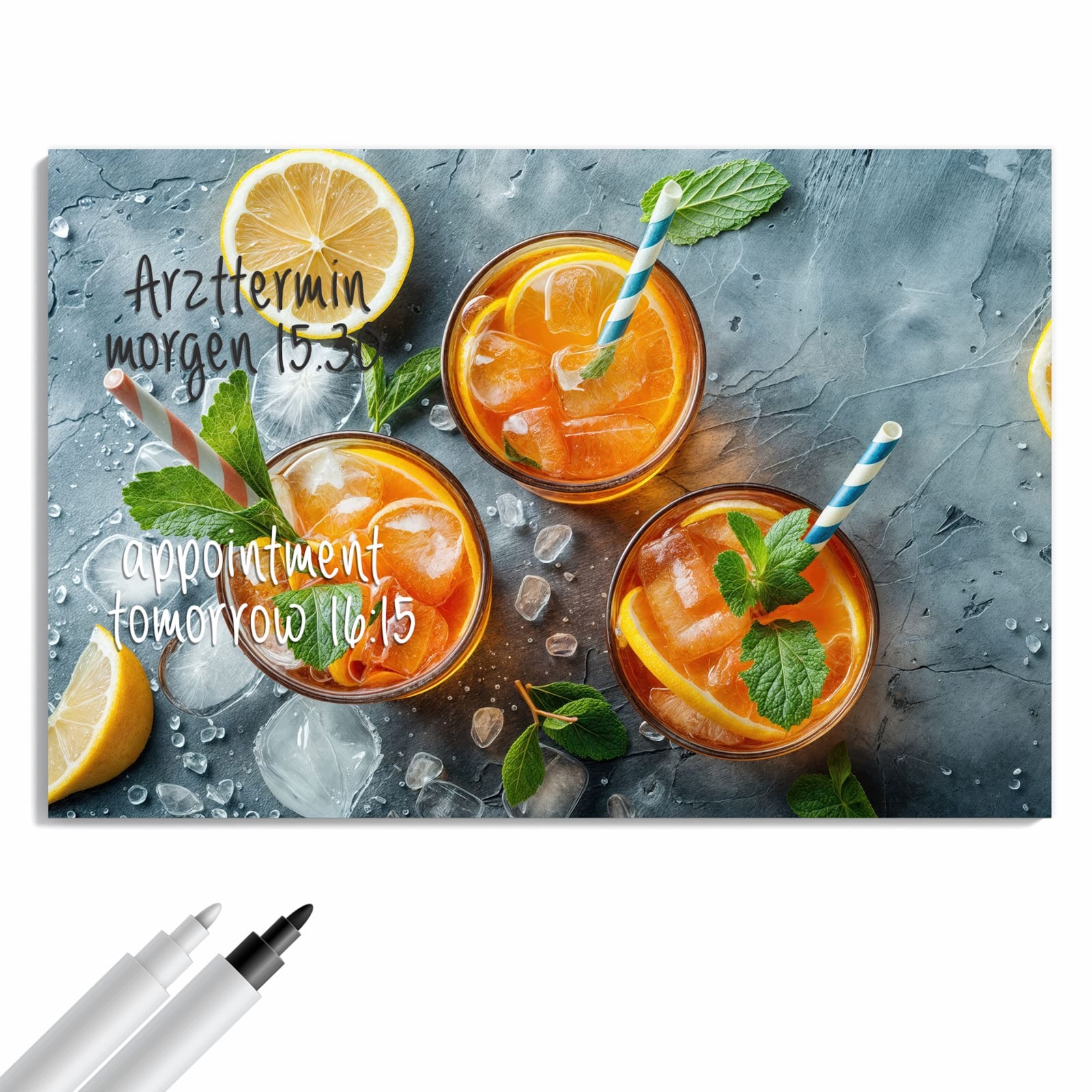 Magnetická tabule – obraz na zeď Letní drink | 60 × 40 cm