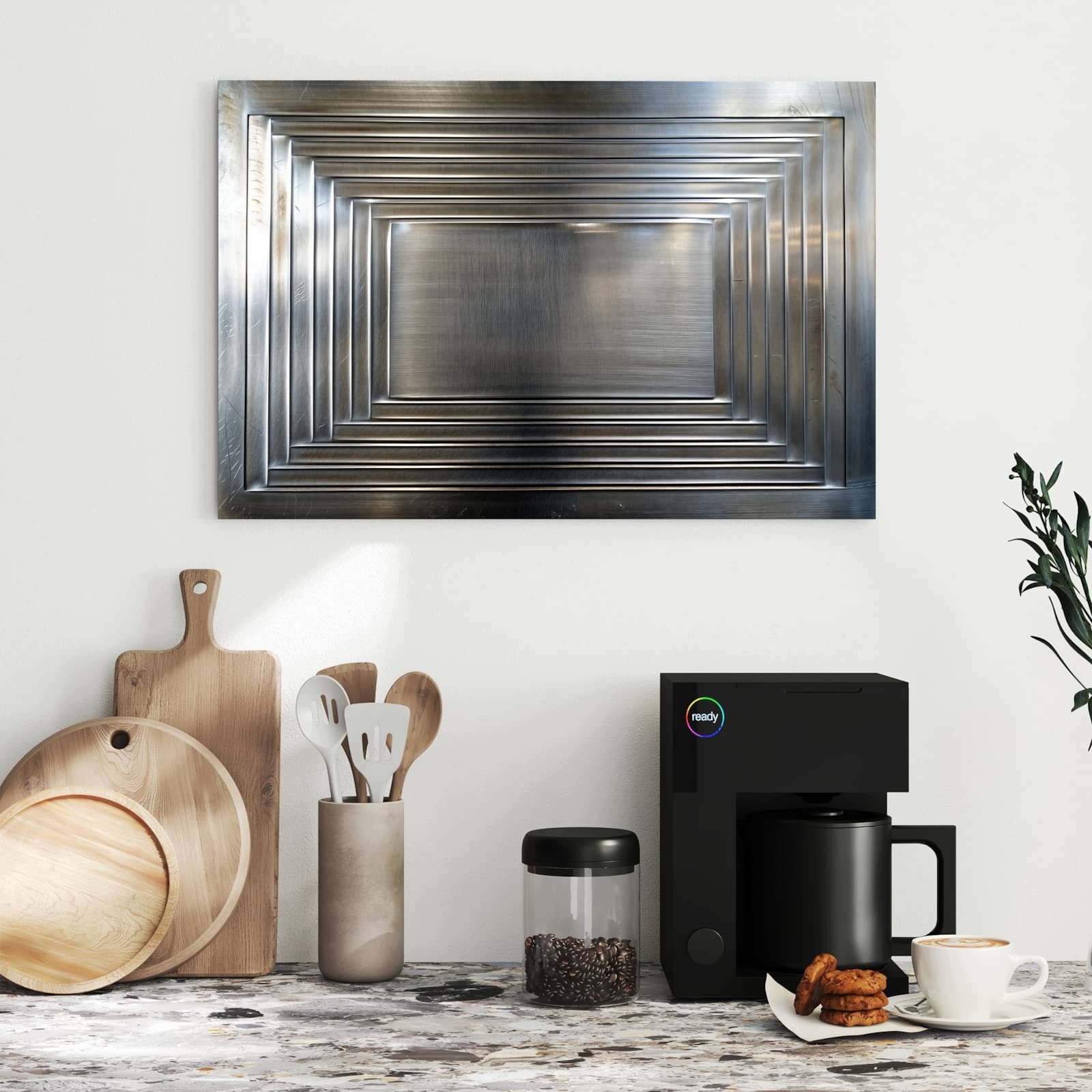 Magnetická tabule – obraz na zeď Kovový rám | 60 × 40 cm