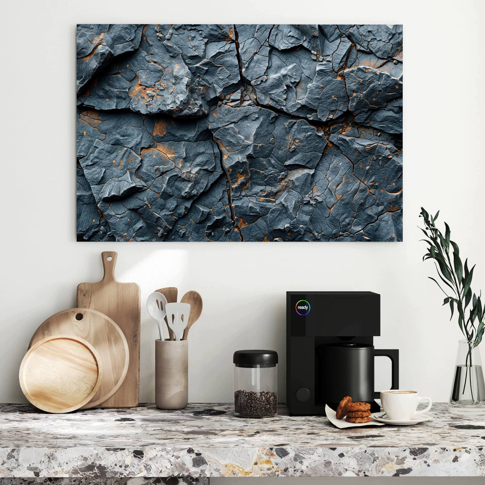 Magnetická tabule – obraz na zeď Skalní formace | 90 × 60 cm