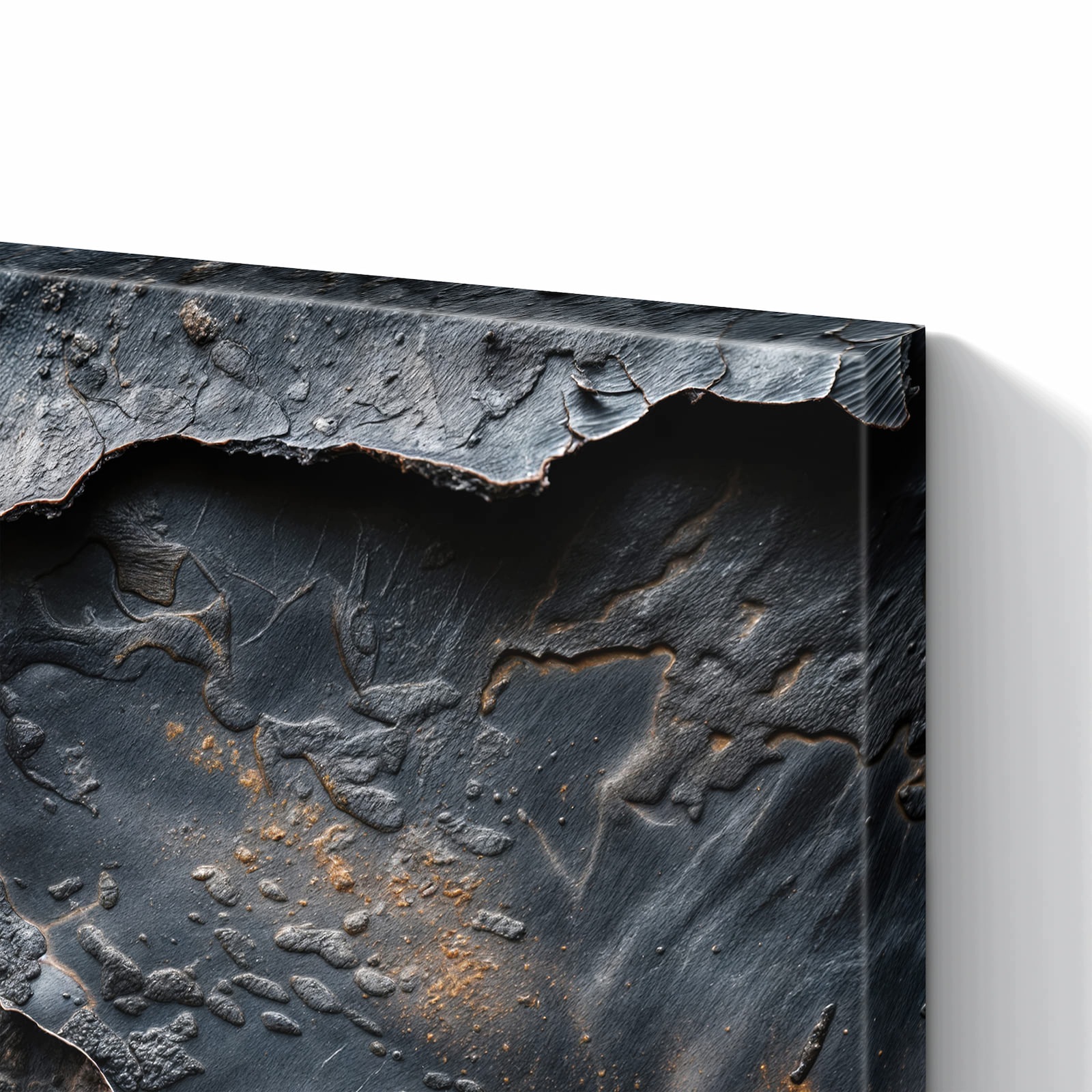 Magnetická tabule – obraz na zeď Tmavá bronzová textura | 90 × 60 cm