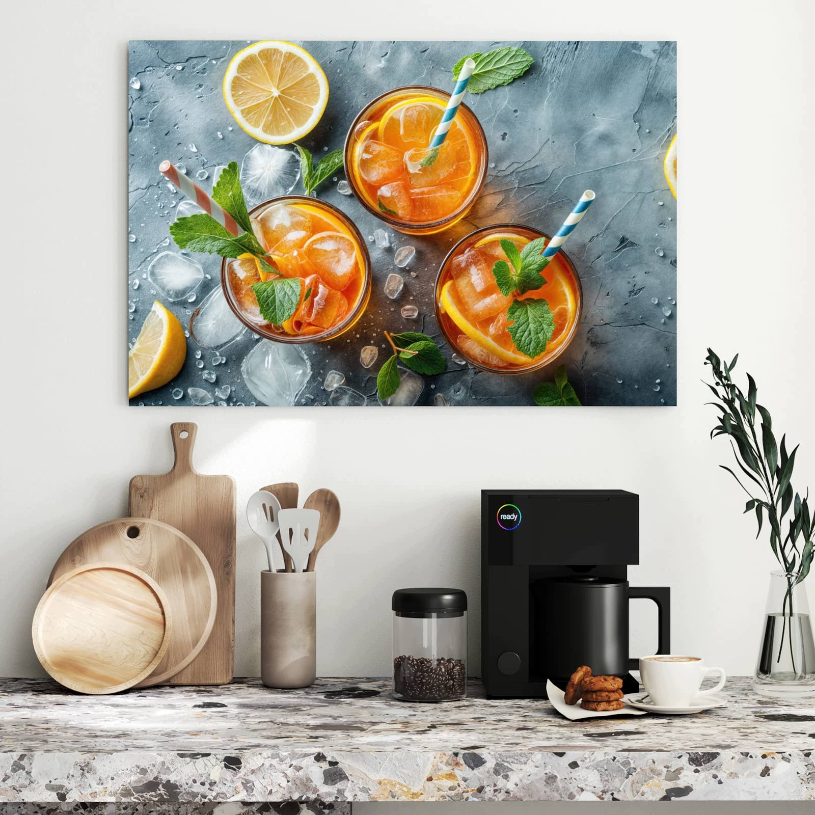 Magnetická tabule – obraz na zeď Letní drink | 90 × 60 cm