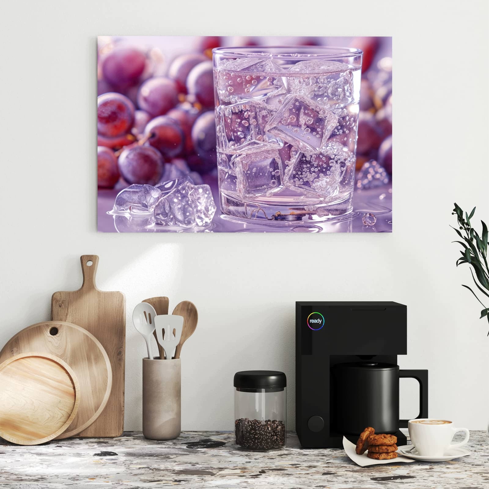 Magnetická tabule – obraz na zeď Mražený hroznový nápoj | 60 × 40 cm