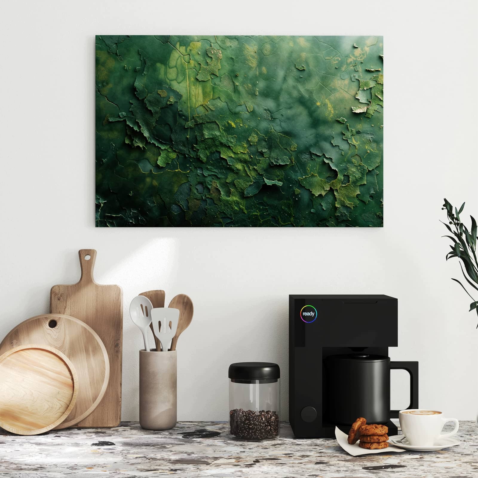 Magnetická tabule – obraz na zeď Zvětralý povrch dřeva | 60 × 40 cm