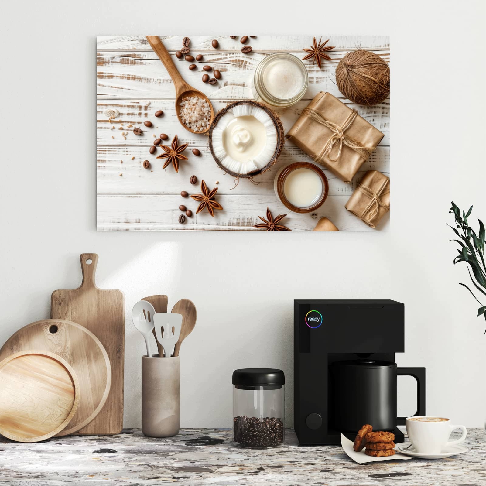 Magnetická tabule – obraz na zeď Přírodní kosmetika | 60 × 40 cm