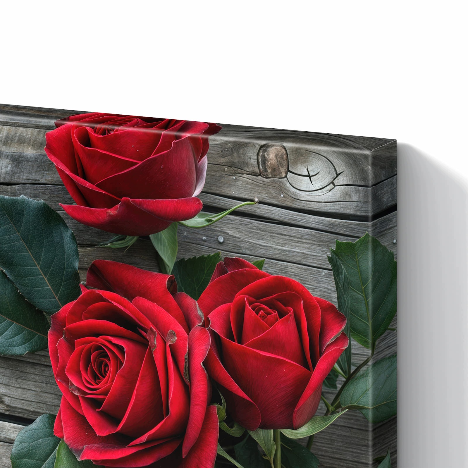 Magnetická tabule – obraz na zeď Romantické srdce s růží | 90 × 60 cm