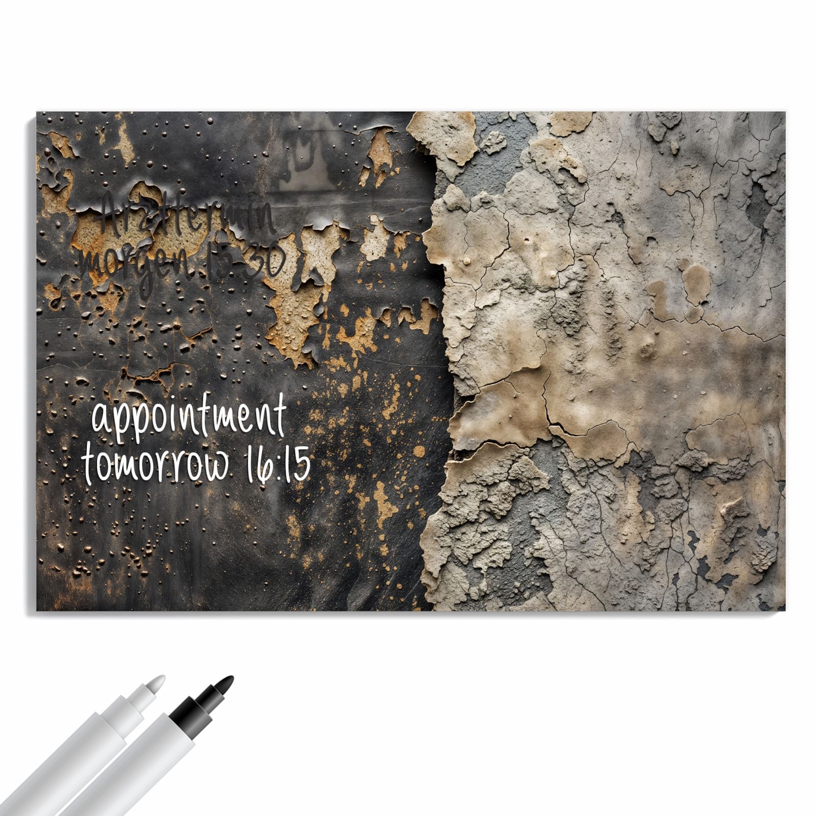Magnetická tabule – obraz na zeď Drsný povrch | 60 × 40 cm
