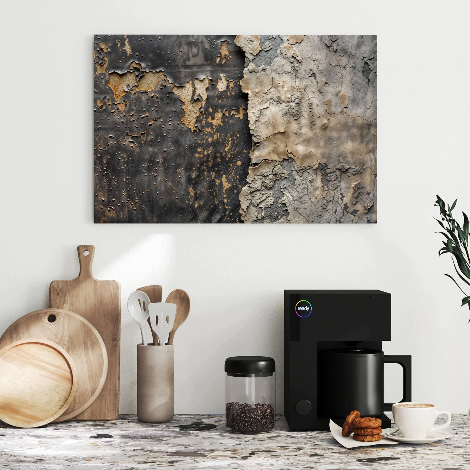 Magnetická tabule – obraz na zeď Drsný povrch | 60 × 40 cm