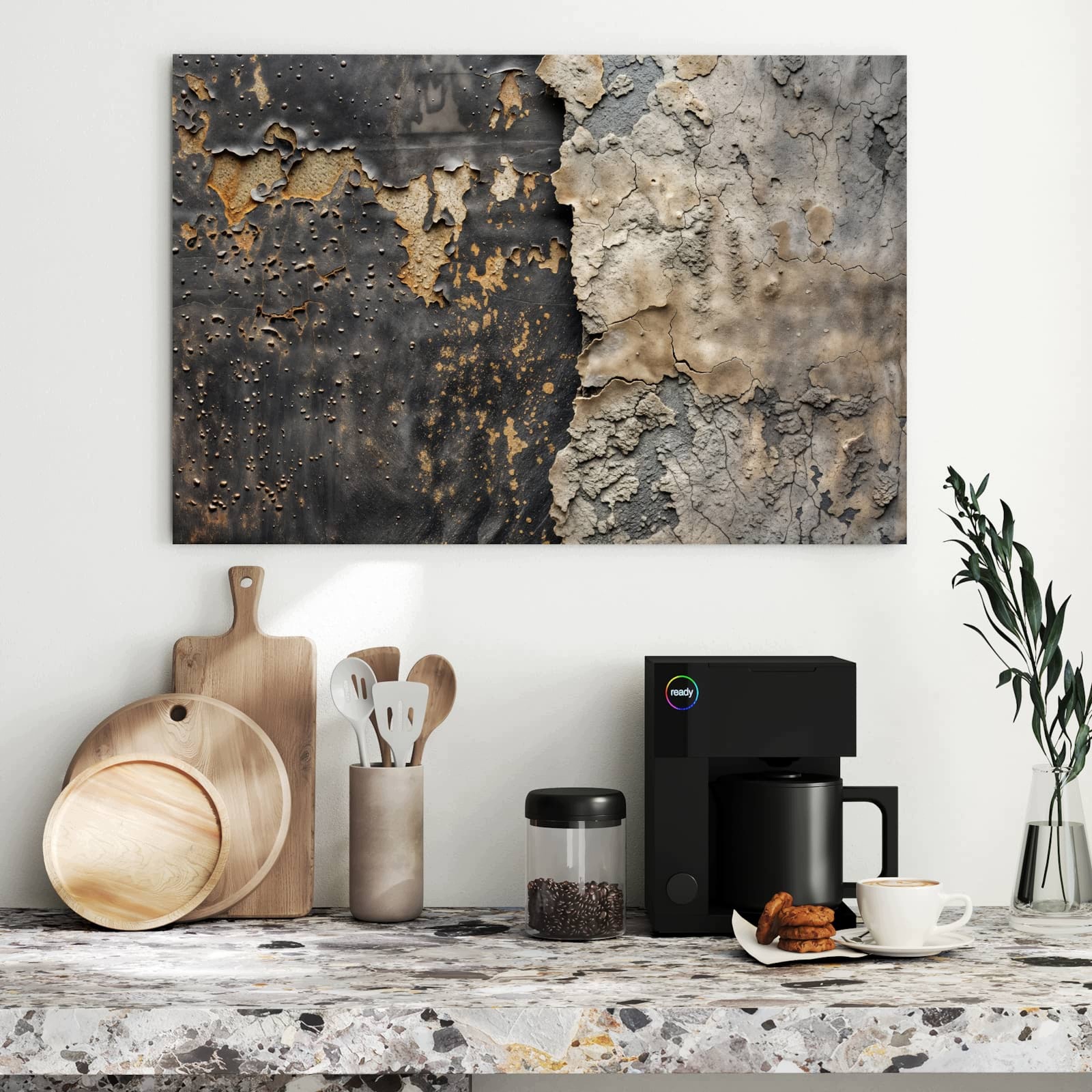 Magnetická tabule – obraz na zeď Drsný povrch | 90 × 60 cm