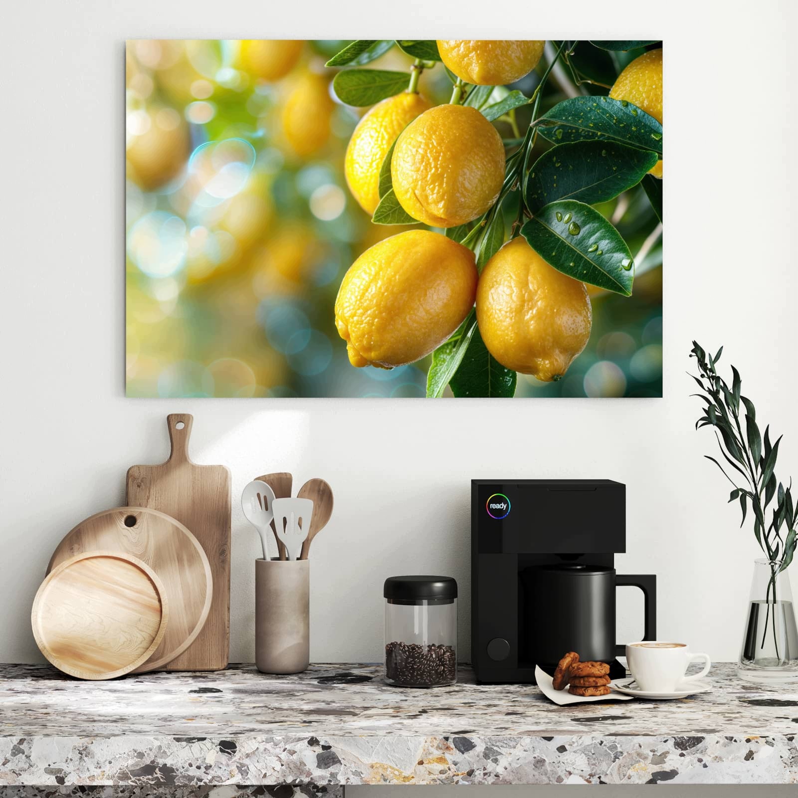 Magnetická tabule – obraz na zeď Citronový keř | 90 × 60 cm
