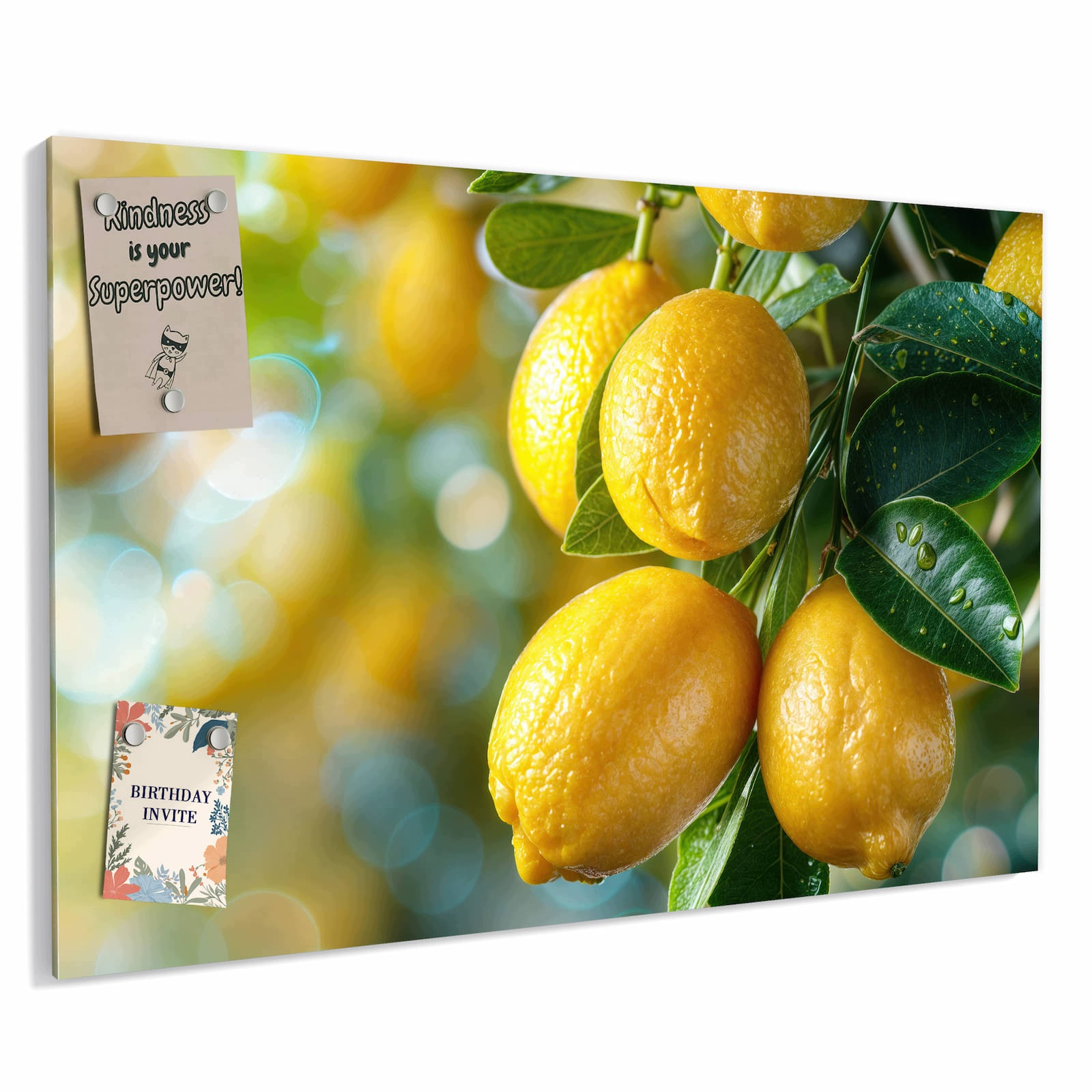 Magnetická tabule – obraz na zeď Citronový keř | 90 × 60 cm