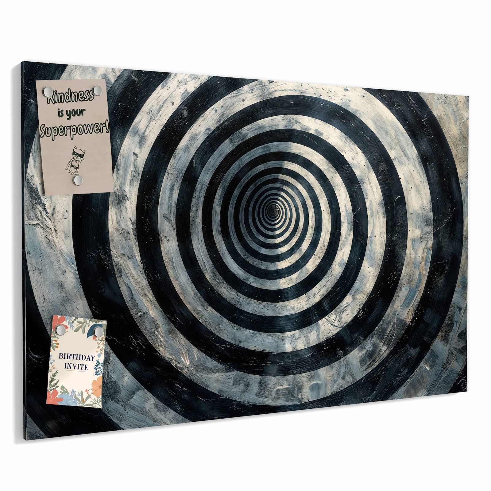 Magnetická tabule – obraz na zeď Hypnotizující spirála | 60 × 40 cm