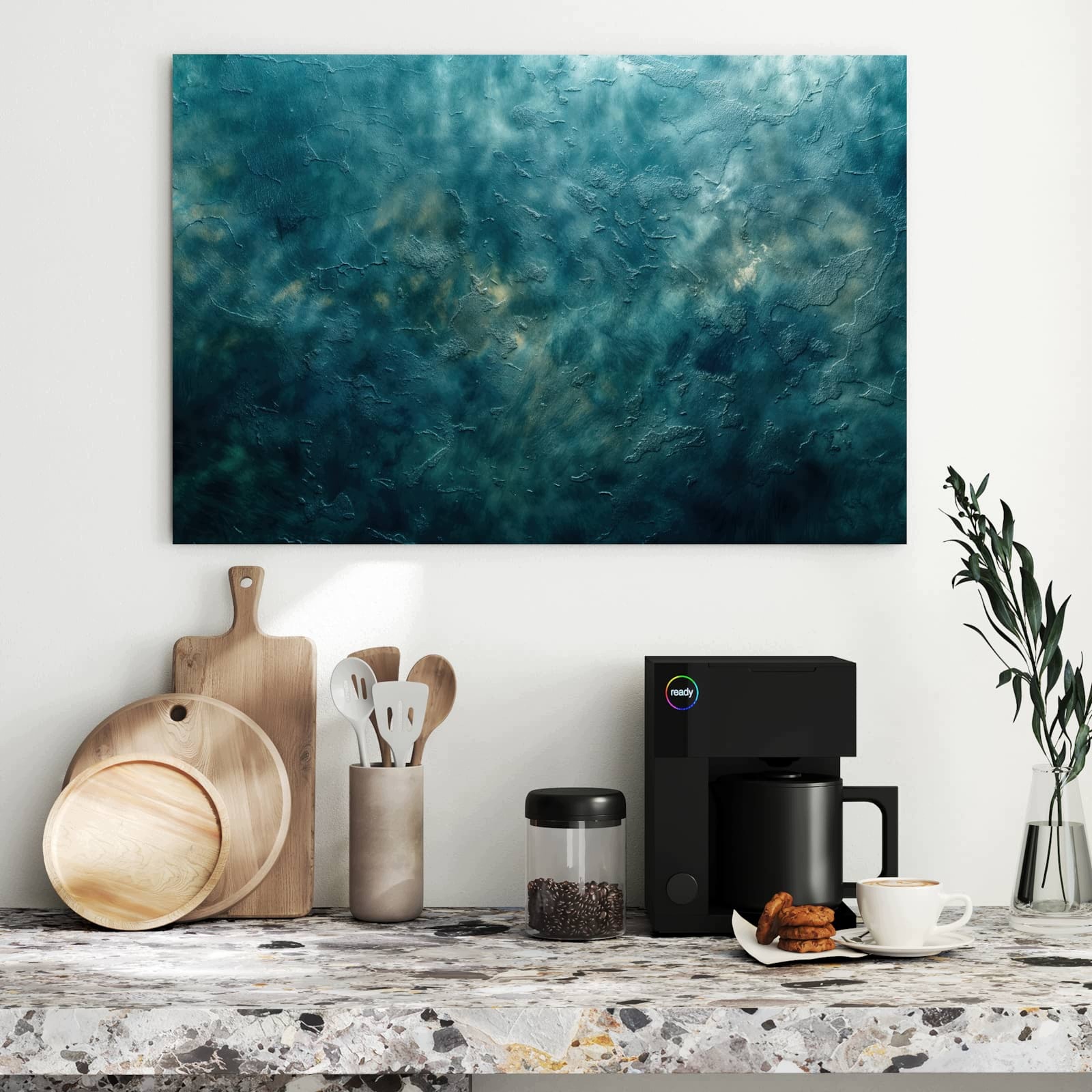 Magnetická tabule – obraz na zeď Texturovaná stěna | 90 × 60 cm