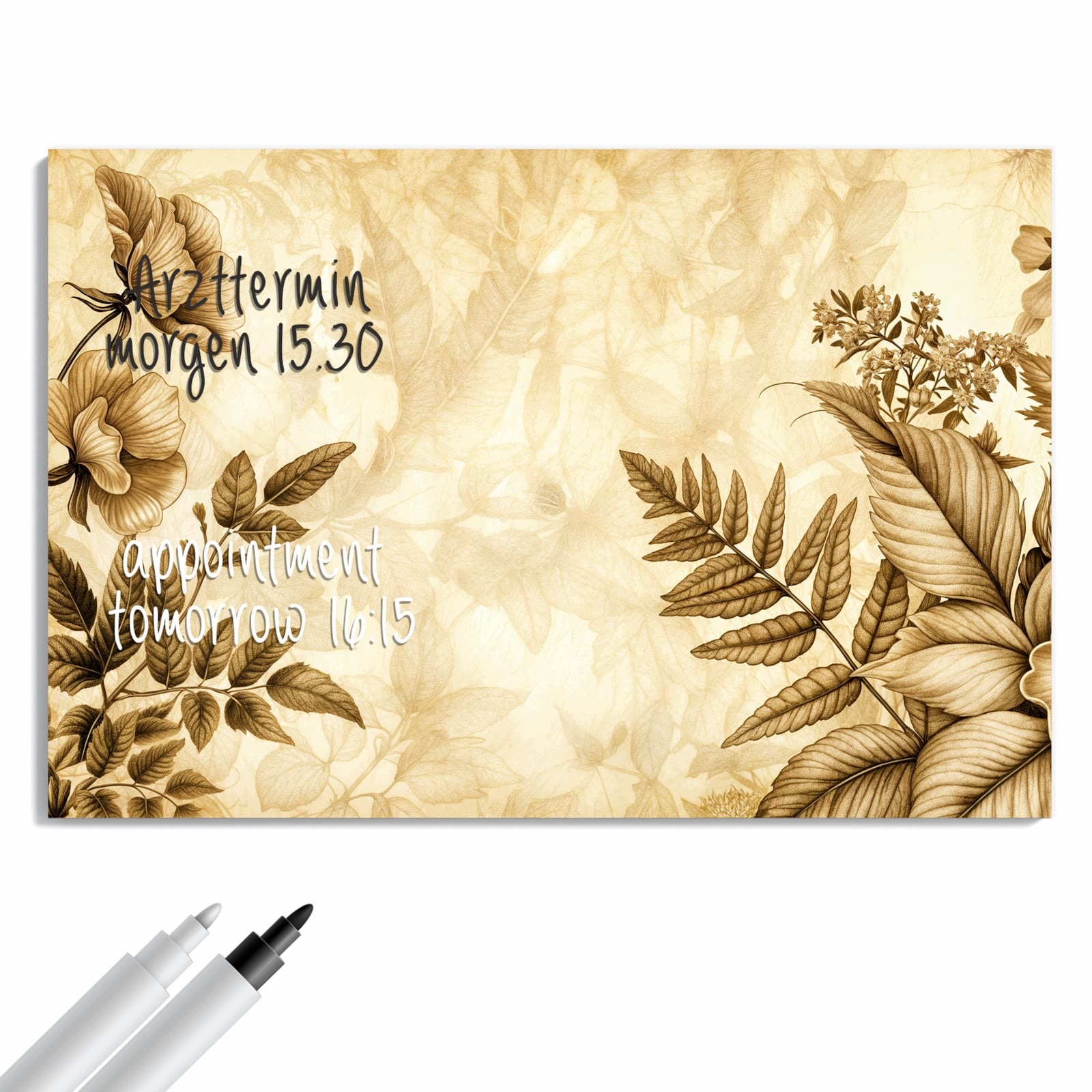 Magnetická tabule – obraz na zeď Okvětní lístek – umělecké dílo | 90 × 60 cm