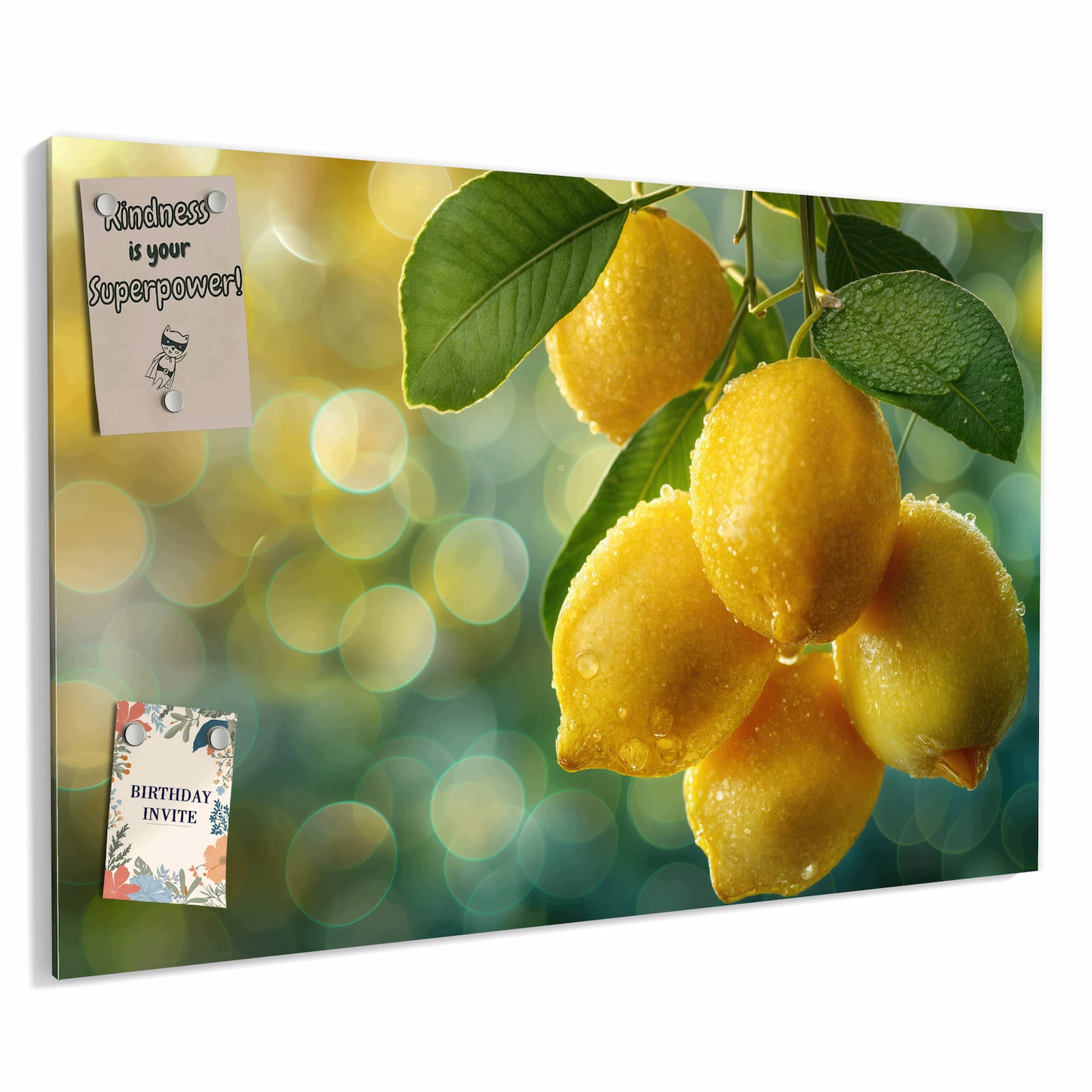 Magnetická tabule – obraz na zeď Citronovník | 90 × 60 cm