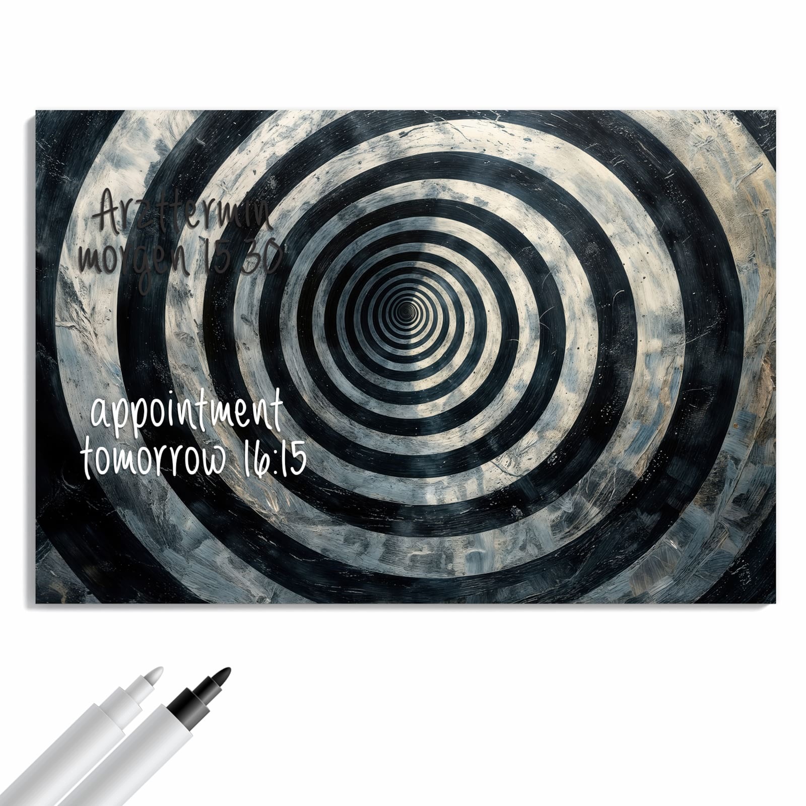 Magnetická tabule – obraz na zeď Hypnotizující spirála | 90 × 60 cm