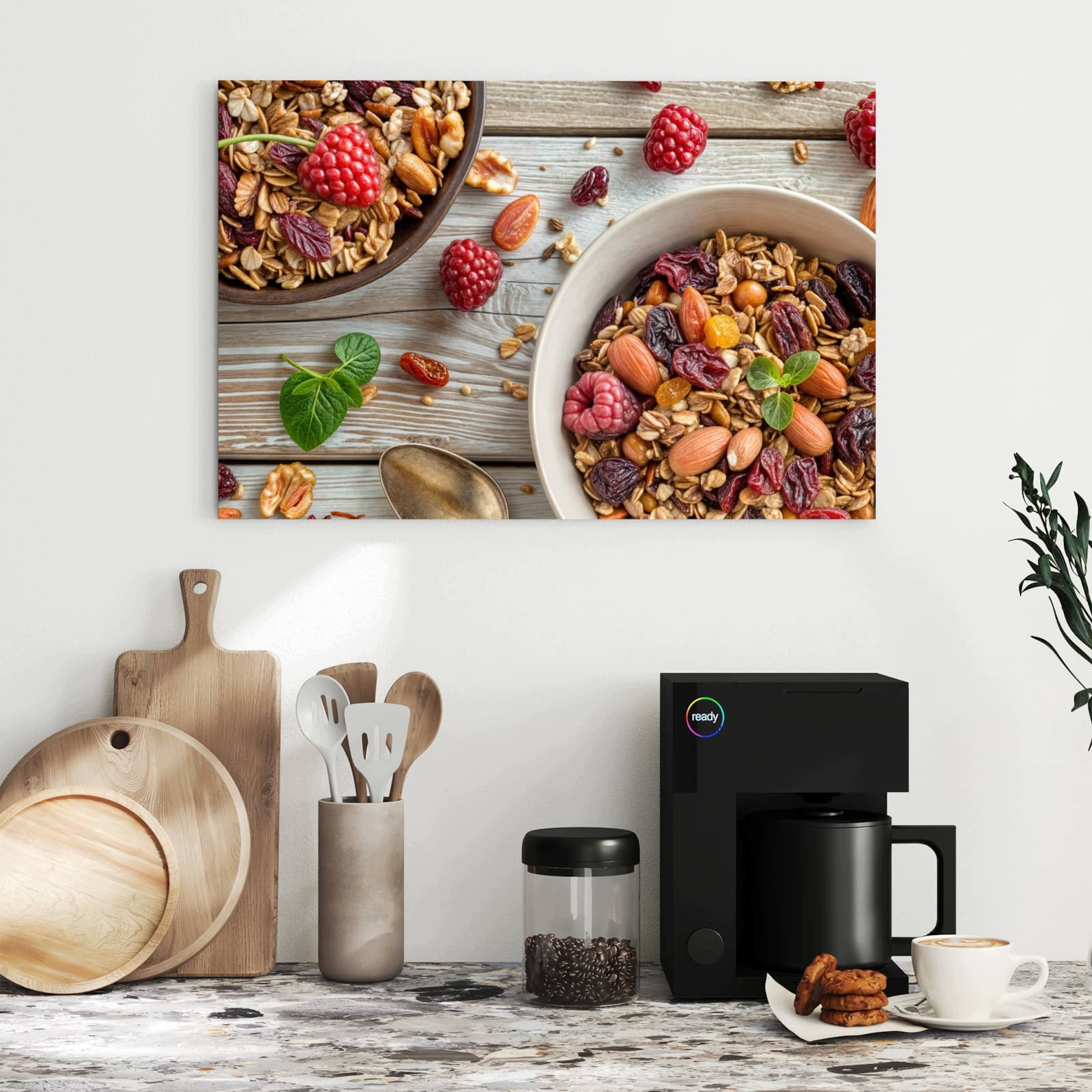Magnetická tabule – obraz na zeď Luxusní snídaně | 60 × 40 cm