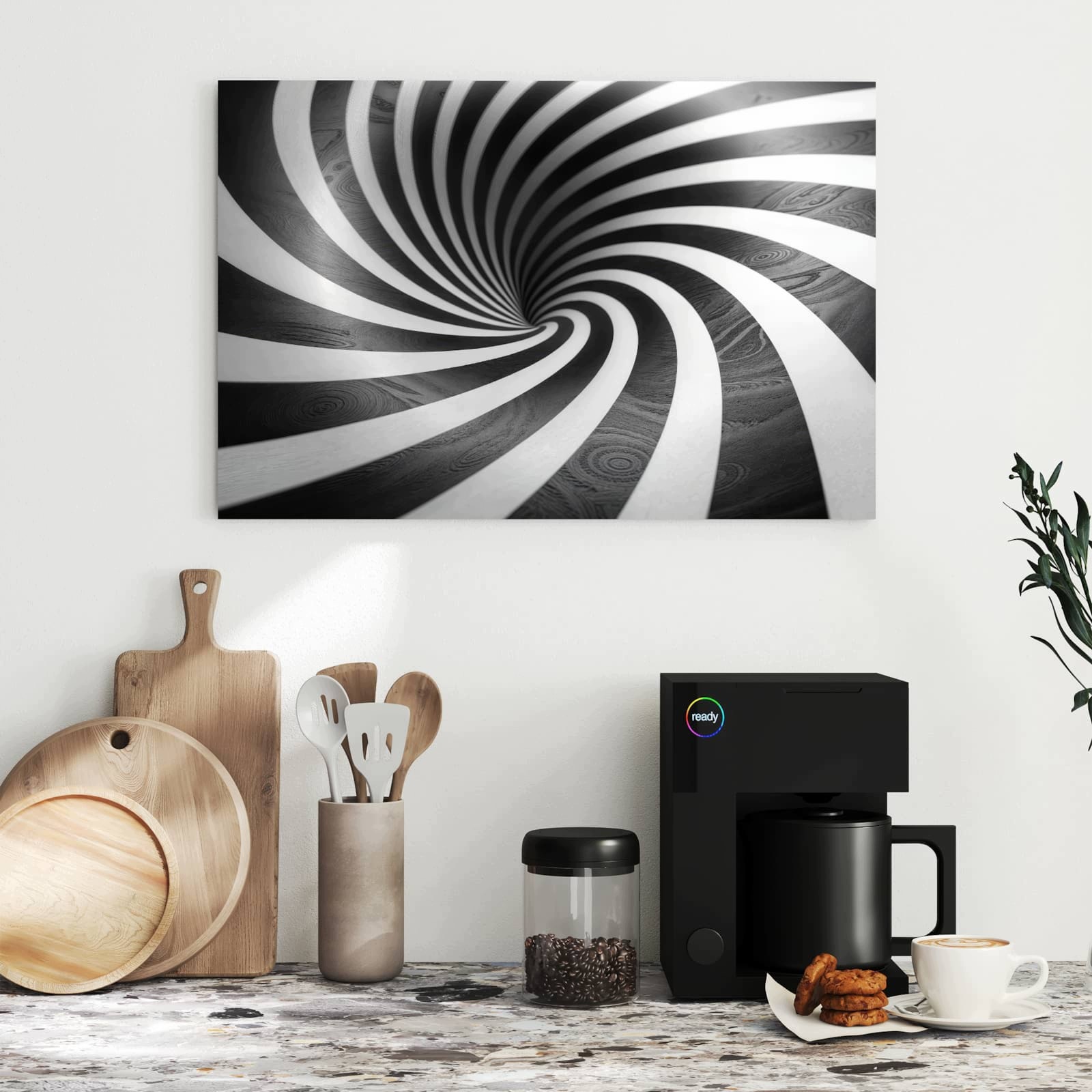 Magnetická tabule – obraz na zeď Hypnotizující vzor | 60 × 40 cm