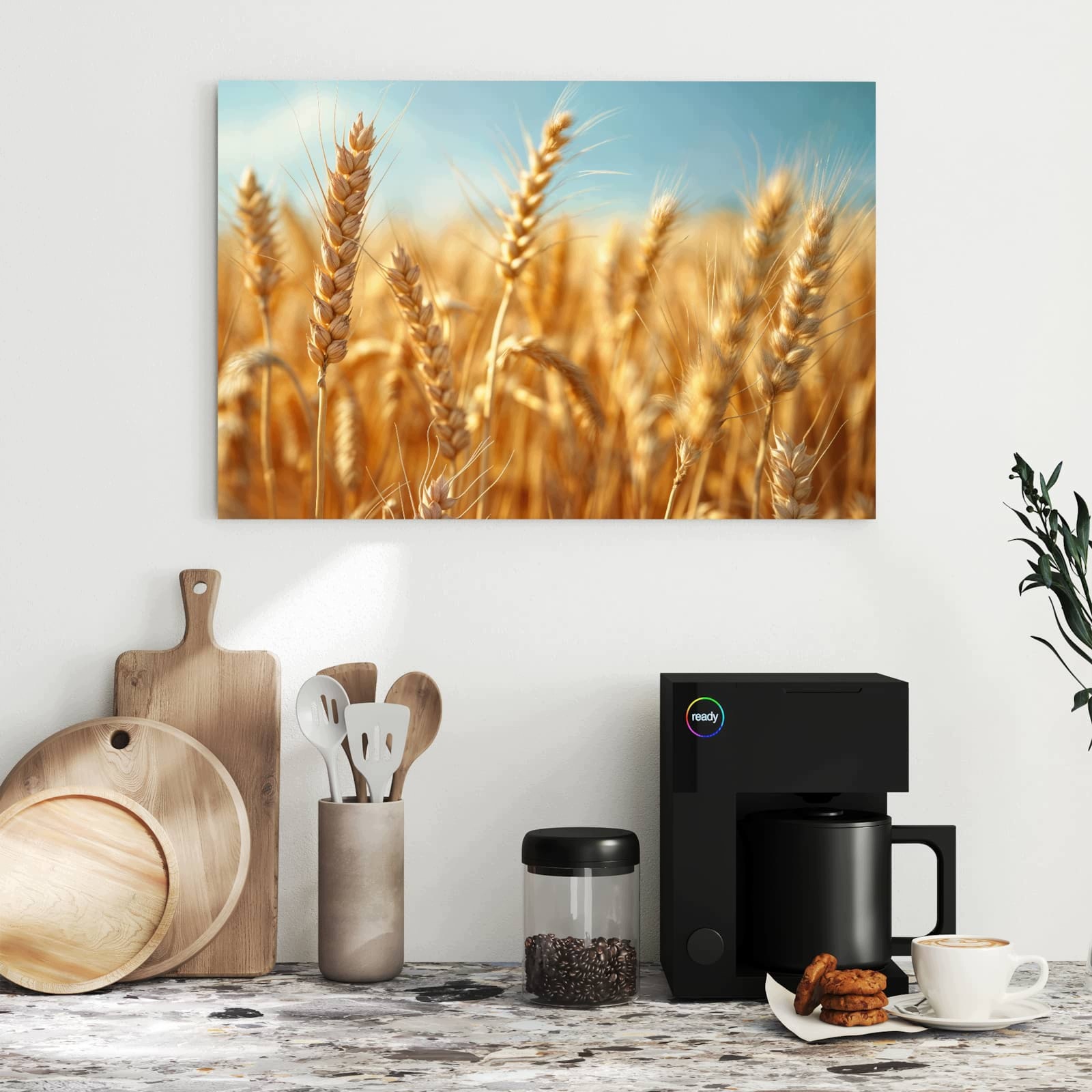 Magnetická tabule – obraz na zeď Jemné pole pšenice | 60 × 40 cm