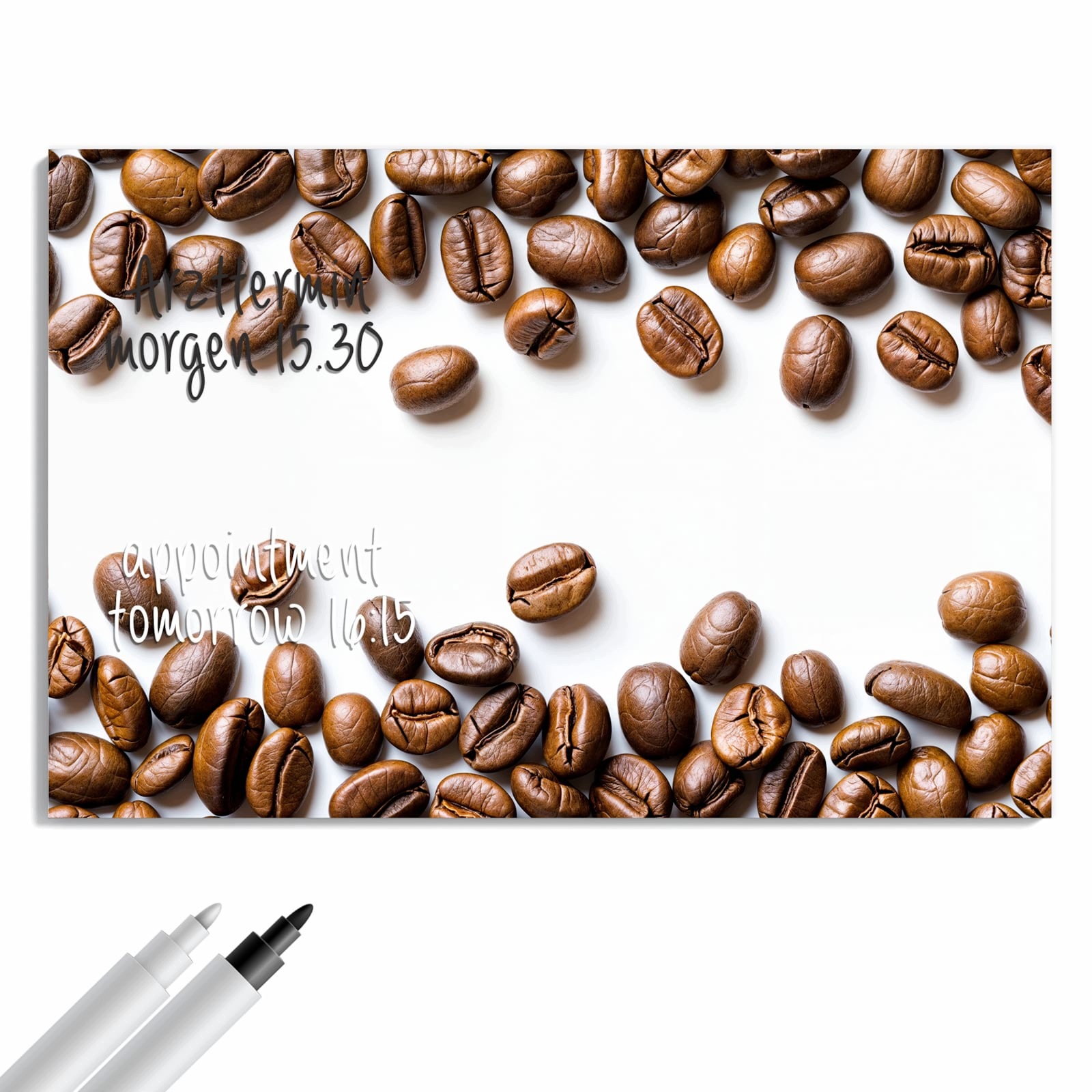Magnetická tabule – obraz na zeď Zasněná zrna kávy | 60 × 40 cm