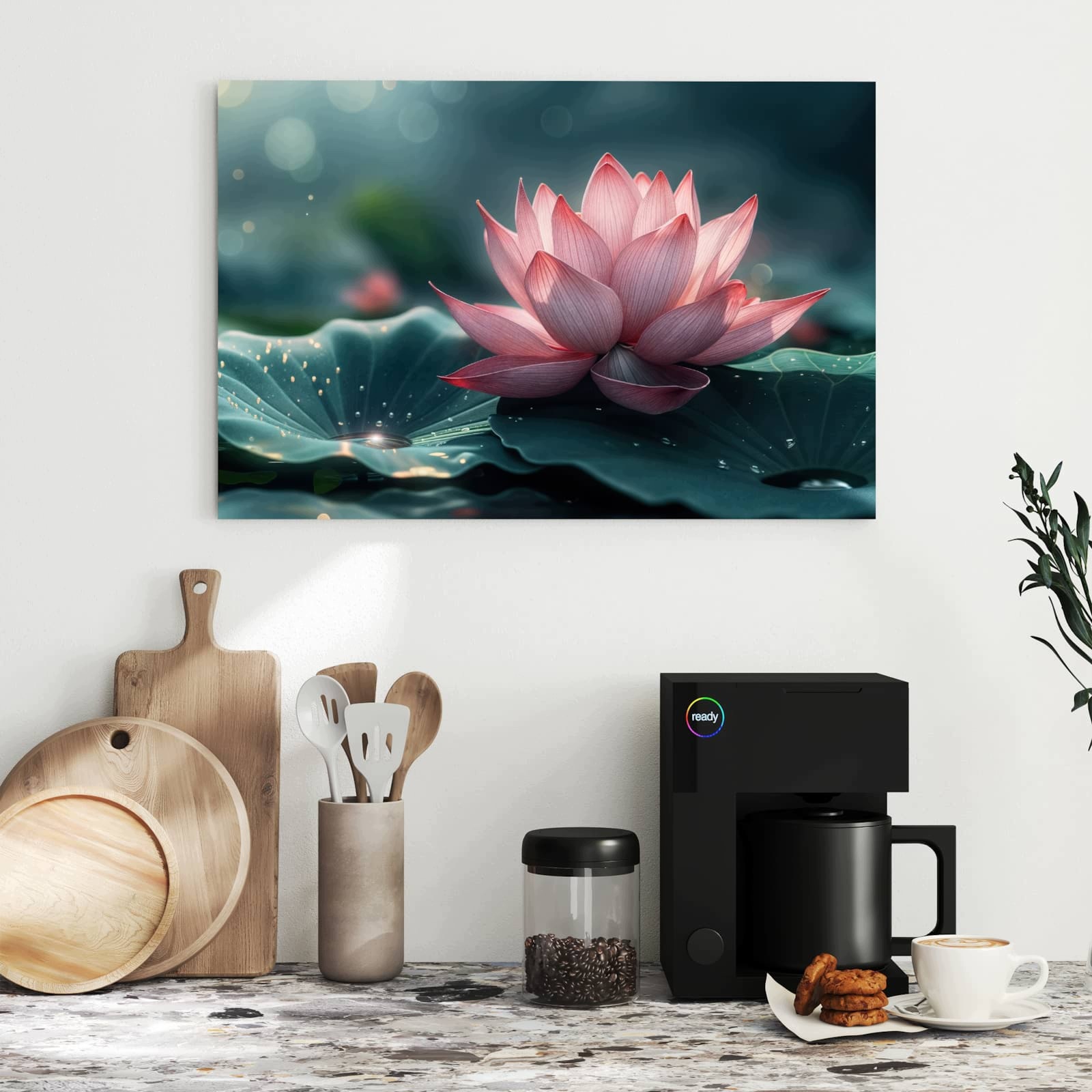 Magnetická tabule – obraz na zeď Kouzlo lotosu | 60 × 40 cm