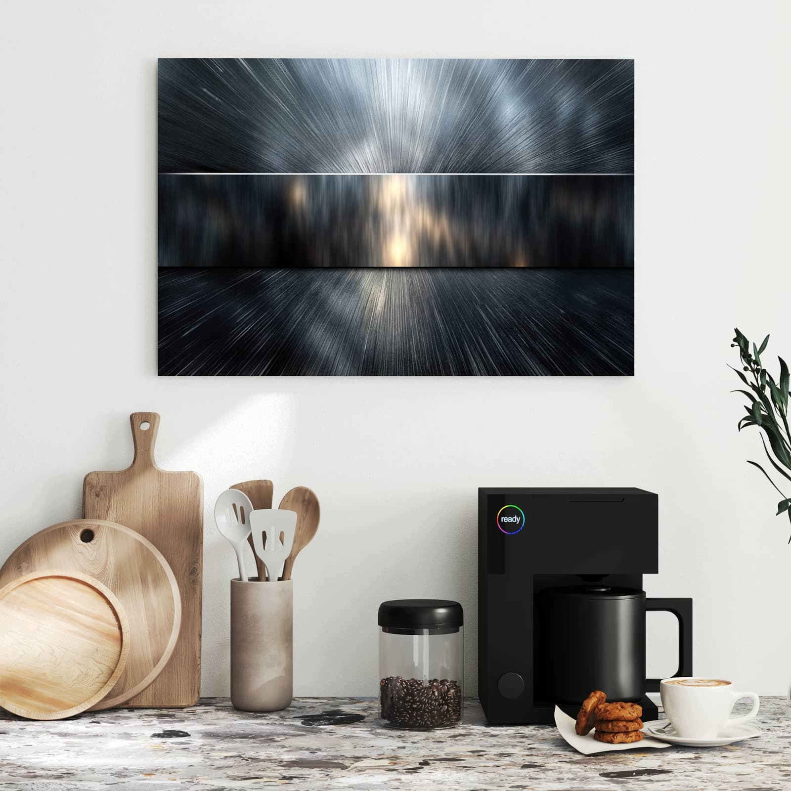 Magnetická tabule – obraz na zeď Záblesk energie | 60 × 40 cm