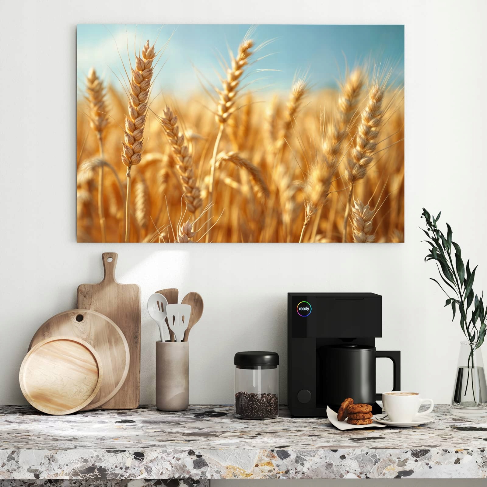 Magnetická tabule – obraz na zeď Jemné pole pšenice | 90 × 60 cm