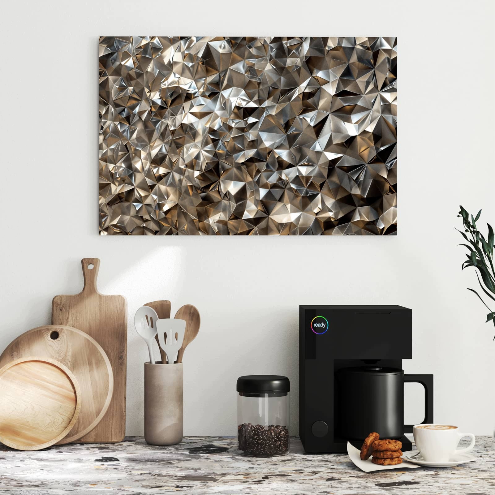 Magnetická tabule – obraz na zeď Geometrický motiv | 60 × 40 cm