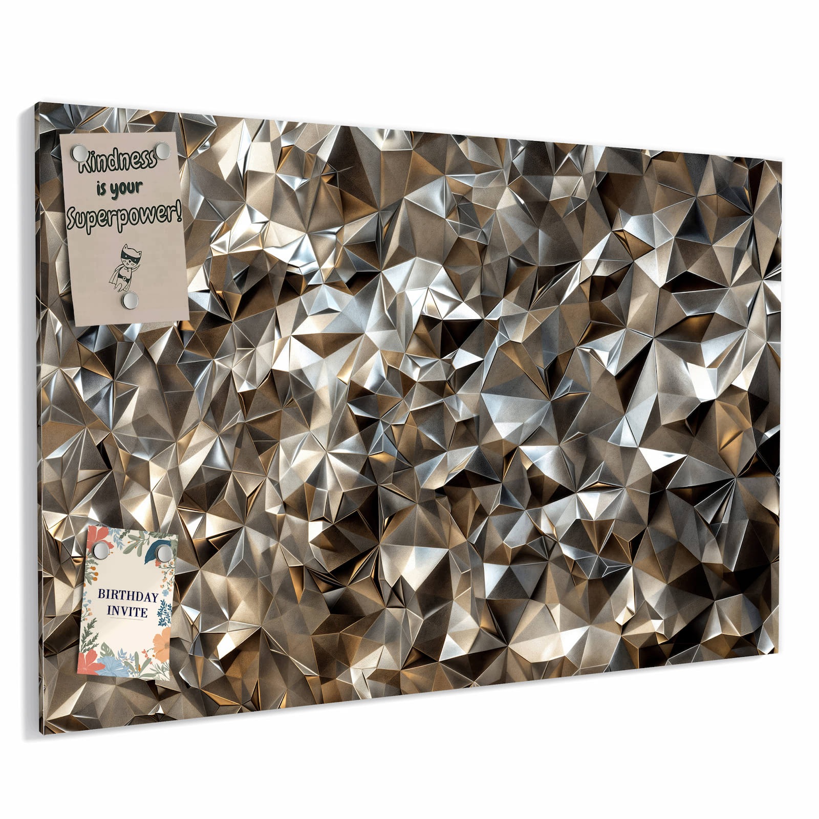 Magnetická tabule – obraz na zeď Geometrický motiv | 60 × 40 cm