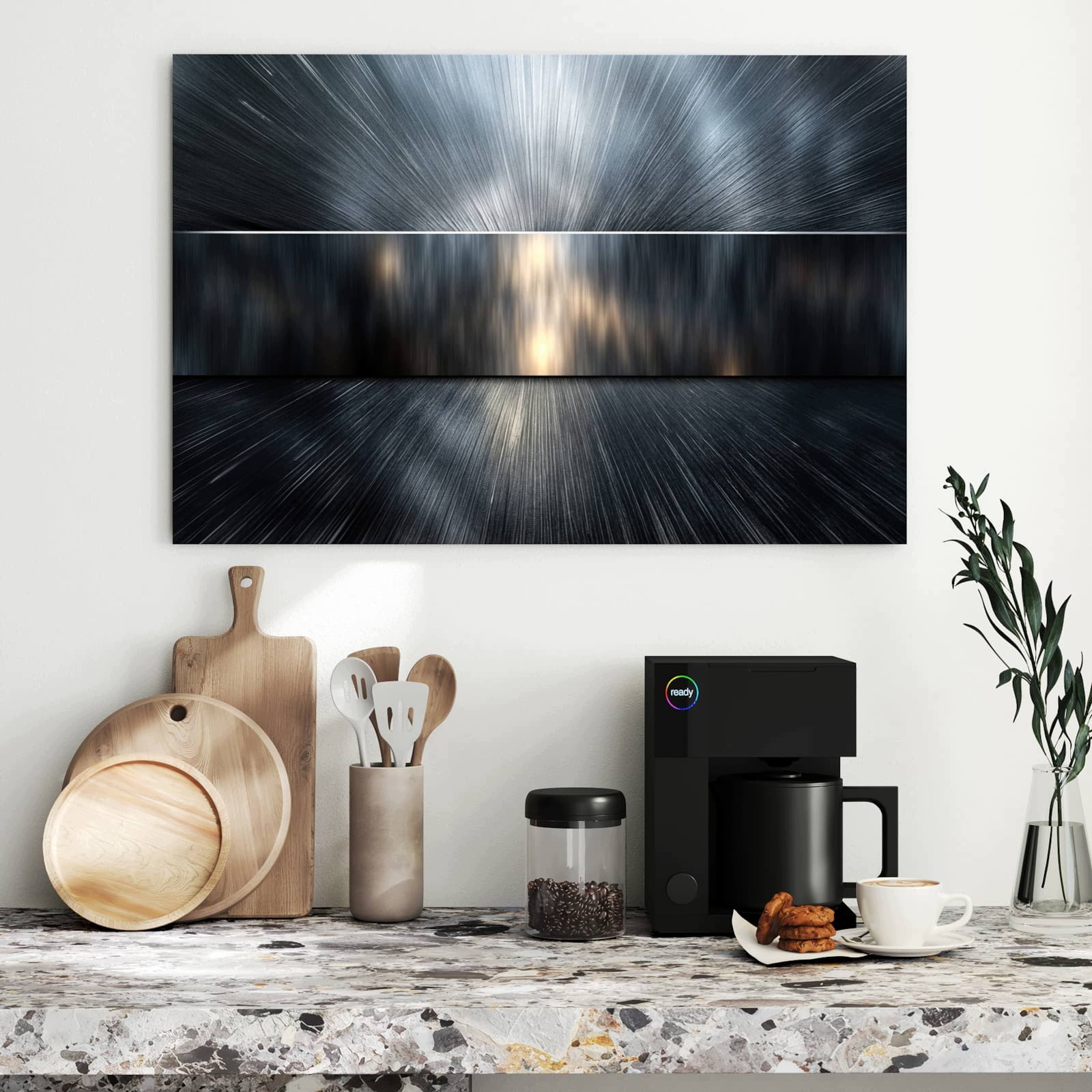 Magnetická tabule – obraz na zeď Záblesk energie | 90 × 60 cm