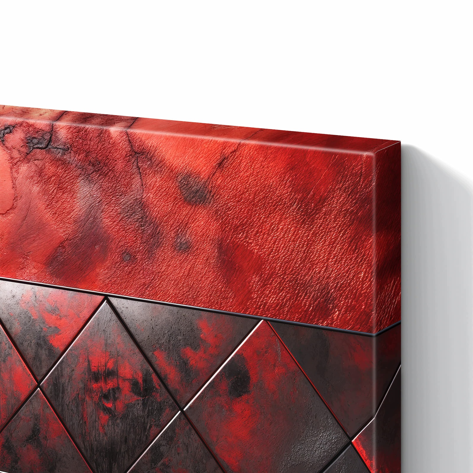 Magnetická tabule – obraz na zeď Tmavý nástěnný vzor | 60 × 40 cm