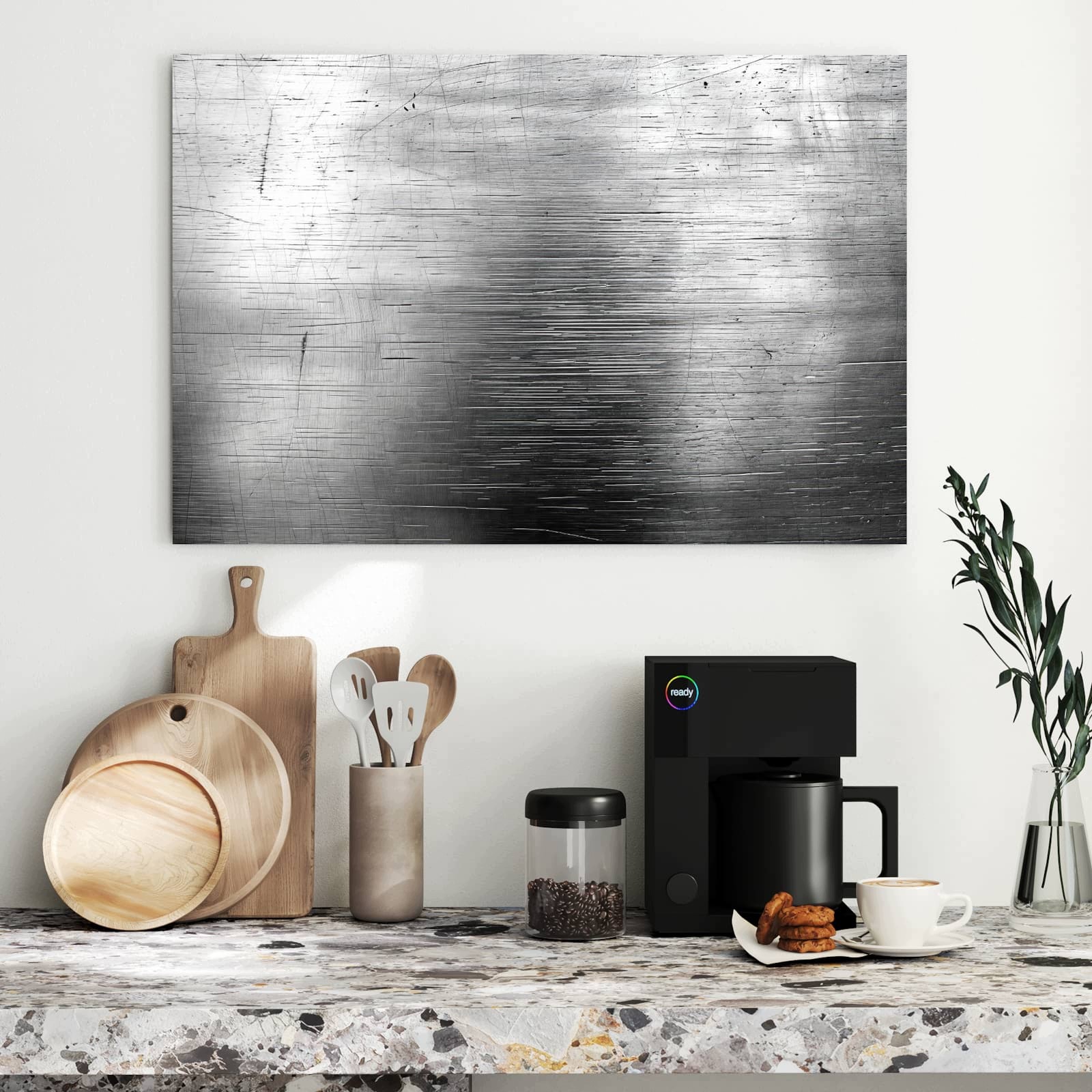 Magnetická tabule – obraz na zeď Strukturální povrch – motiv 1 | 90 × 60 cm