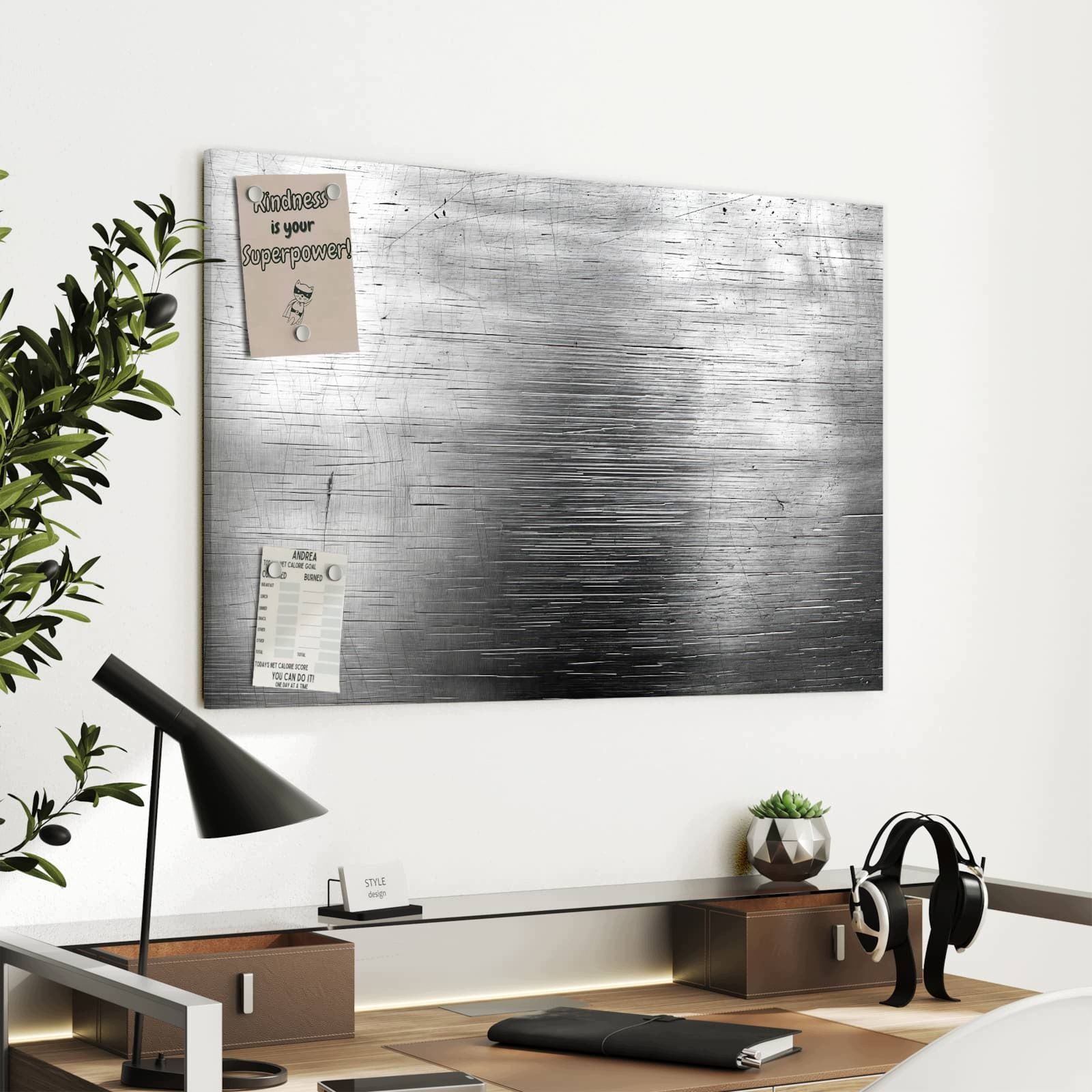 Magnetická tabule – obraz na zeď Strukturální povrch – motiv 1 | 90 × 60 cm