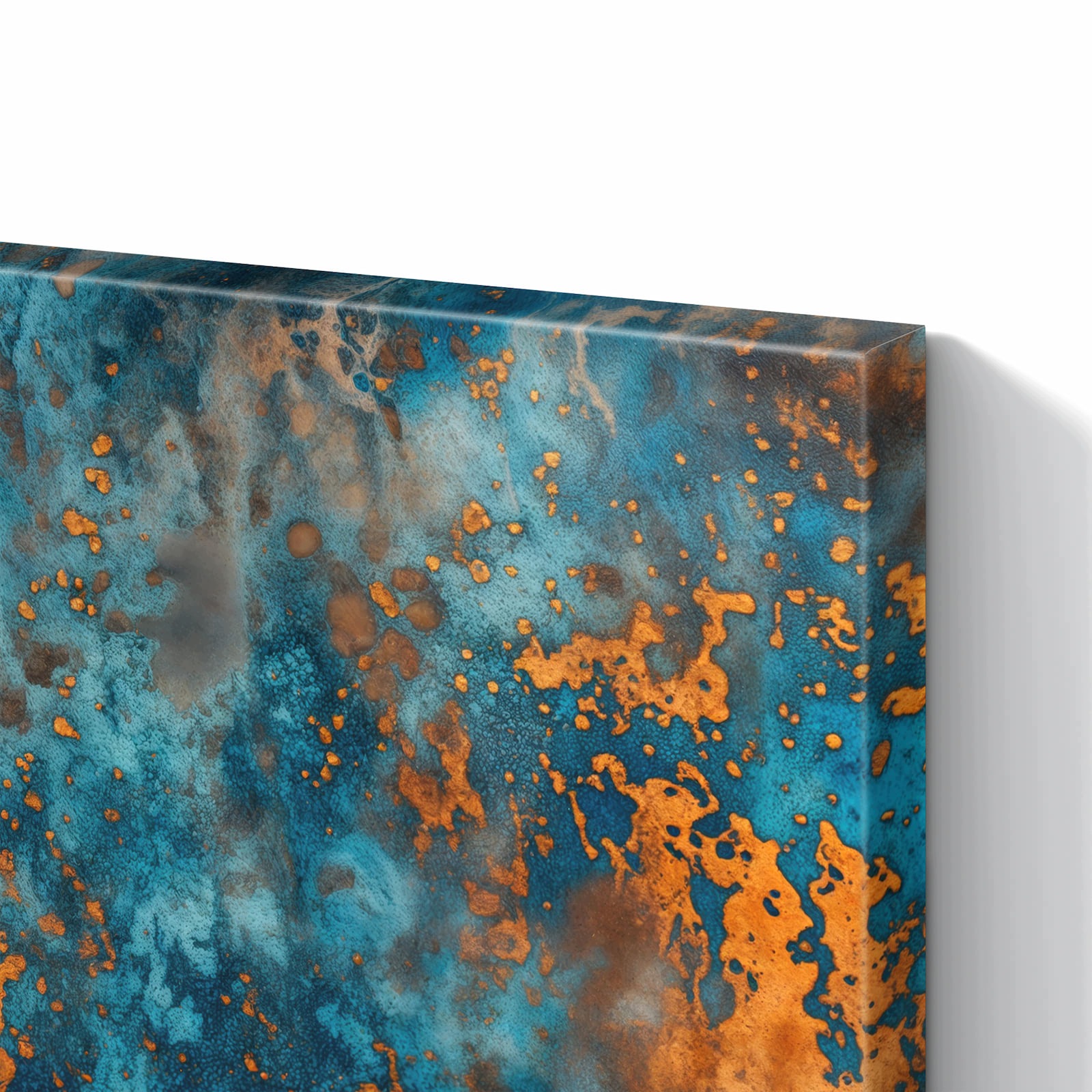 Magnetická tabule – obraz na zeď Modré vrstvení | 60 × 40 cm