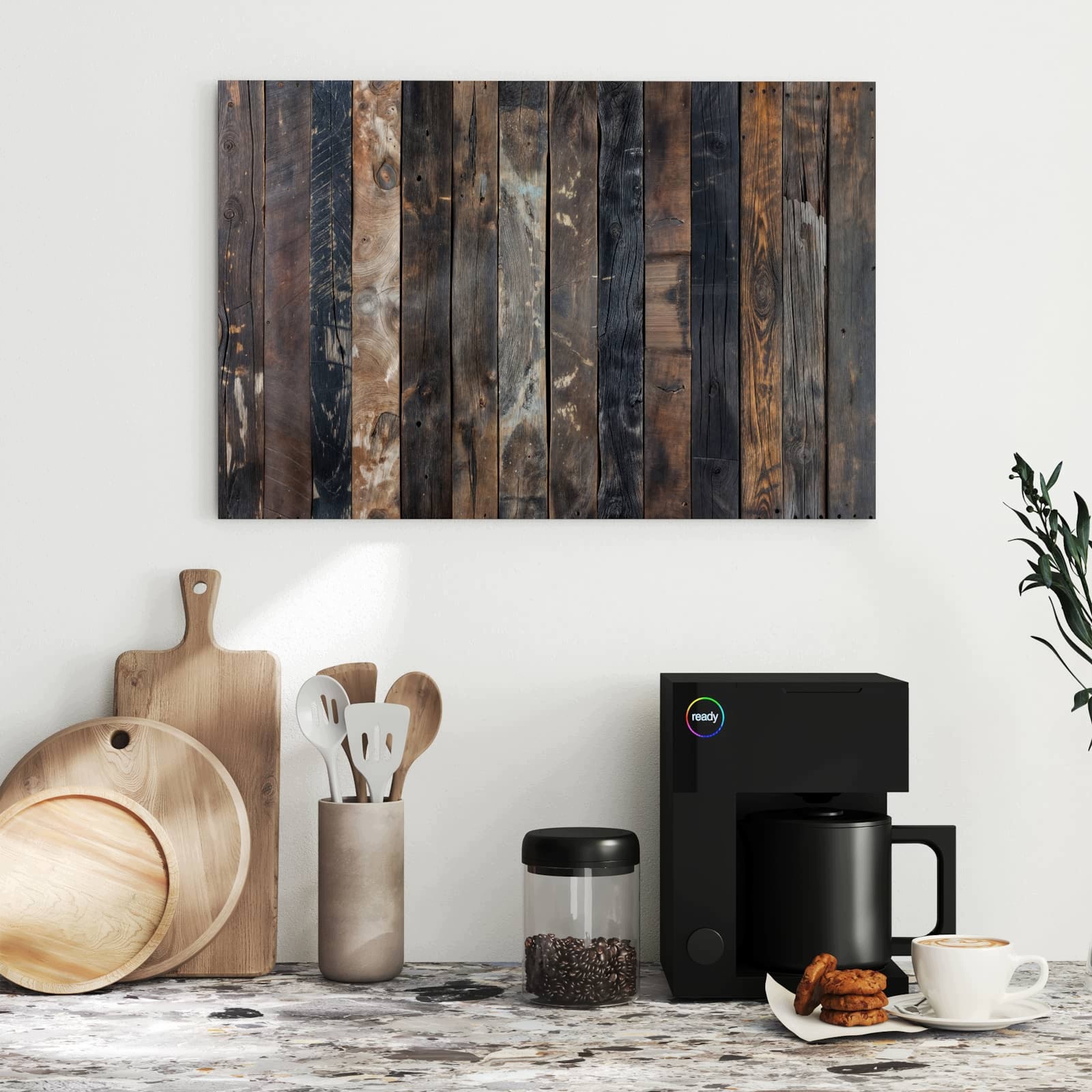 Magnetická tabule – obraz na zeď Hnědá podlahová prkna | 60 × 40 cm