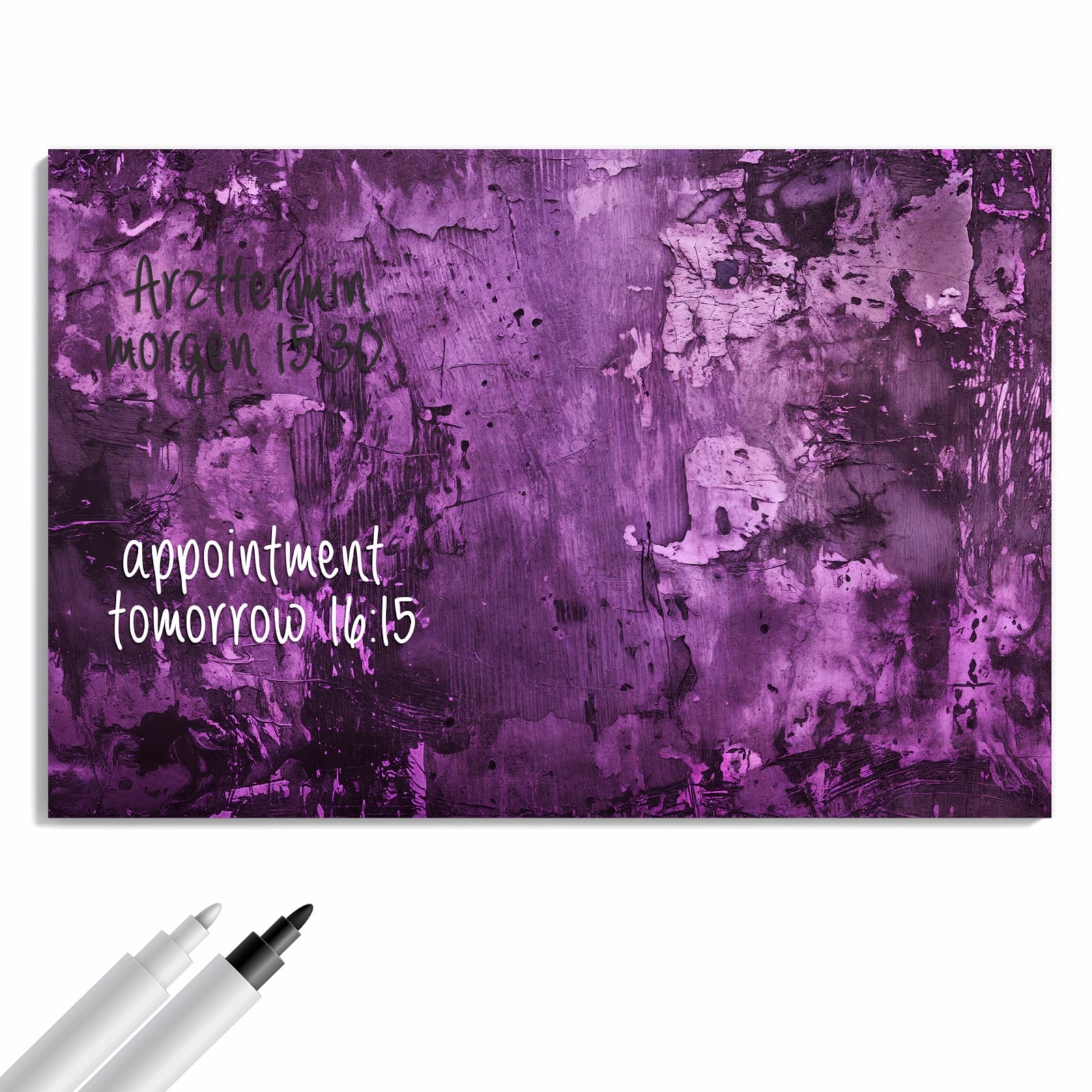 Magnetická tabule – obraz na zeď Abstraktní stěna | 90 × 60 cm