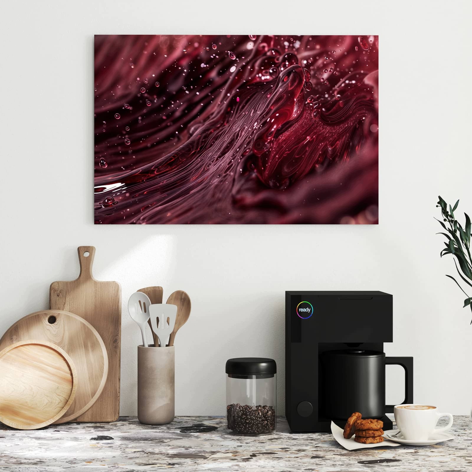 Magnetická tabule – obraz na zeď Vířící plyn | 60 × 40 cm