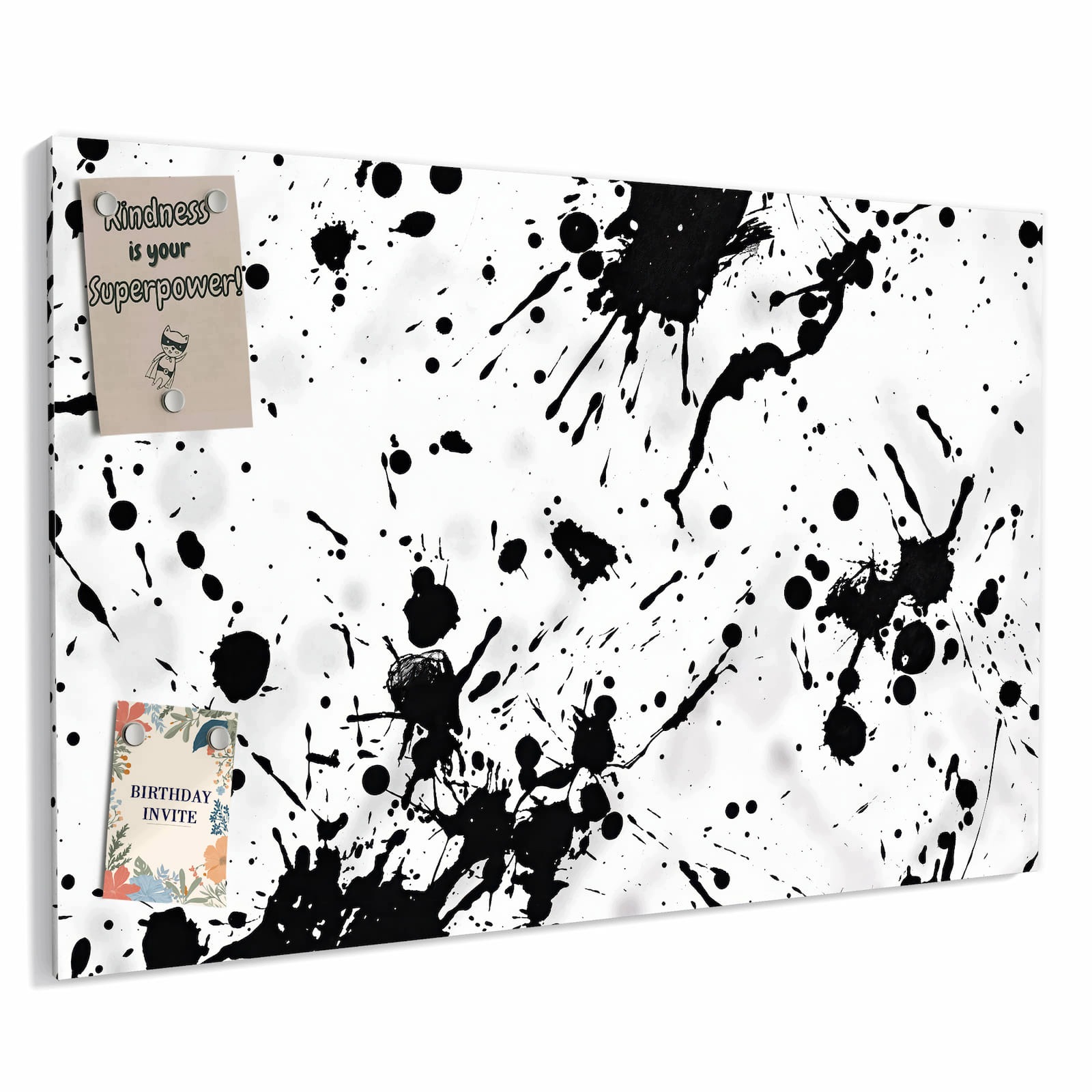 Magnetická tabule – obraz na zeď Barevné skvrny | 90 × 60 cm