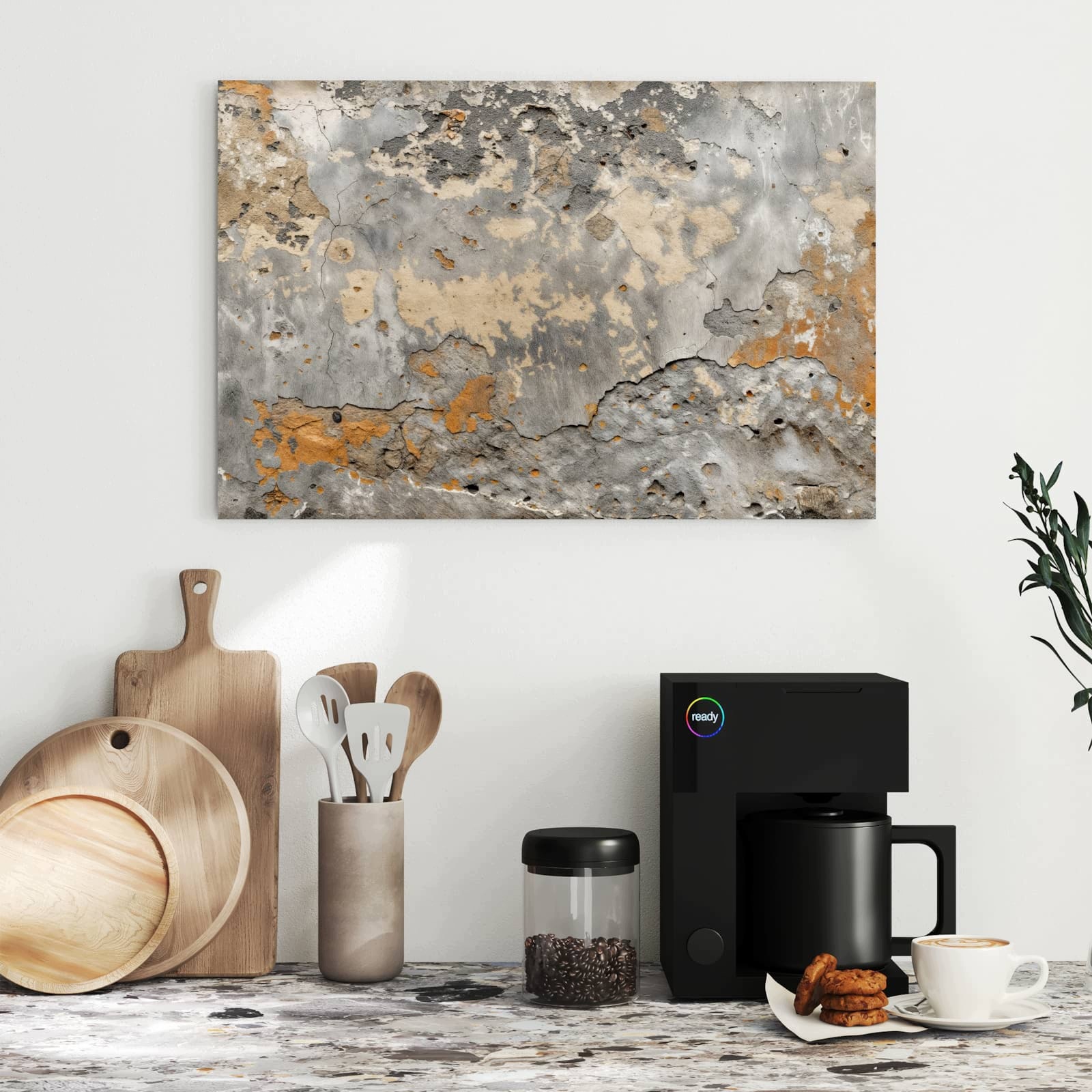 Magnetická tabule – obraz na zeď Vybledlá stěna | 60 × 40 cm