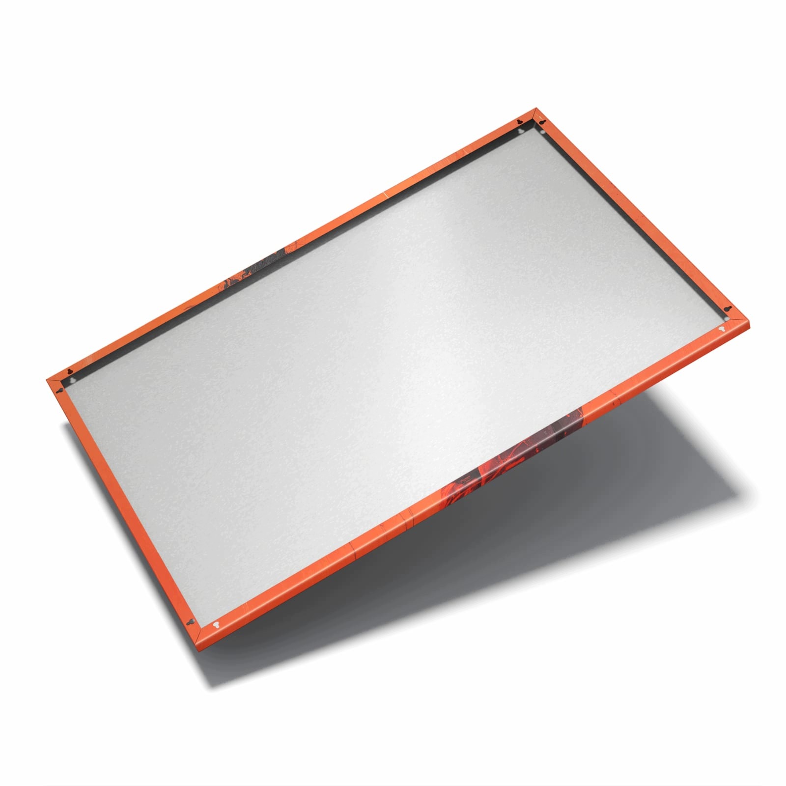 Magnetická tabule – obraz na zeď Tmavě červený profil | 90 × 60 cm