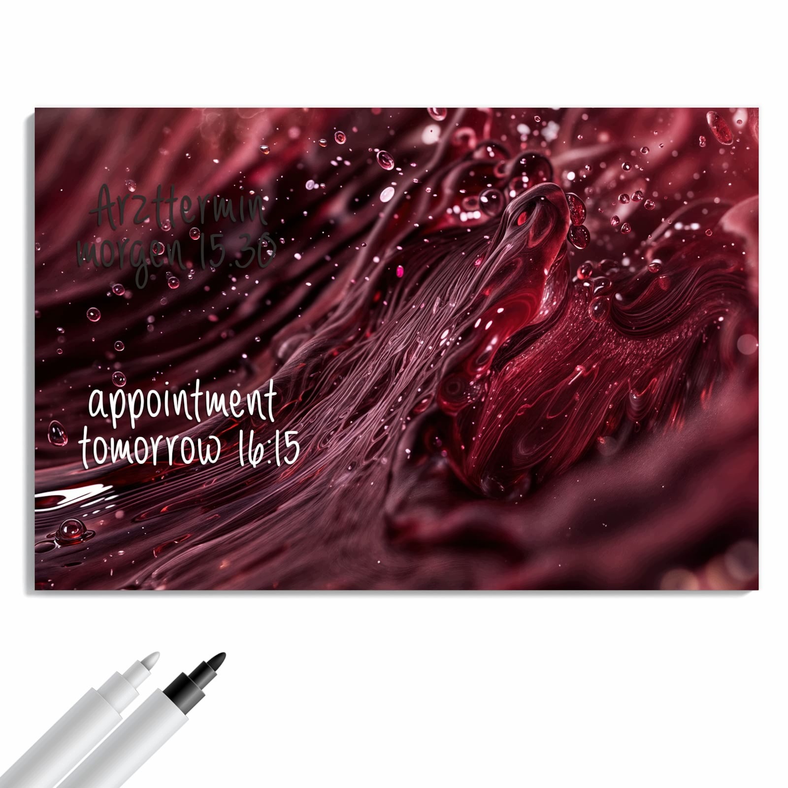 Magnetická tabule – obraz na zeď Vířící plyn | 90 × 60 cm