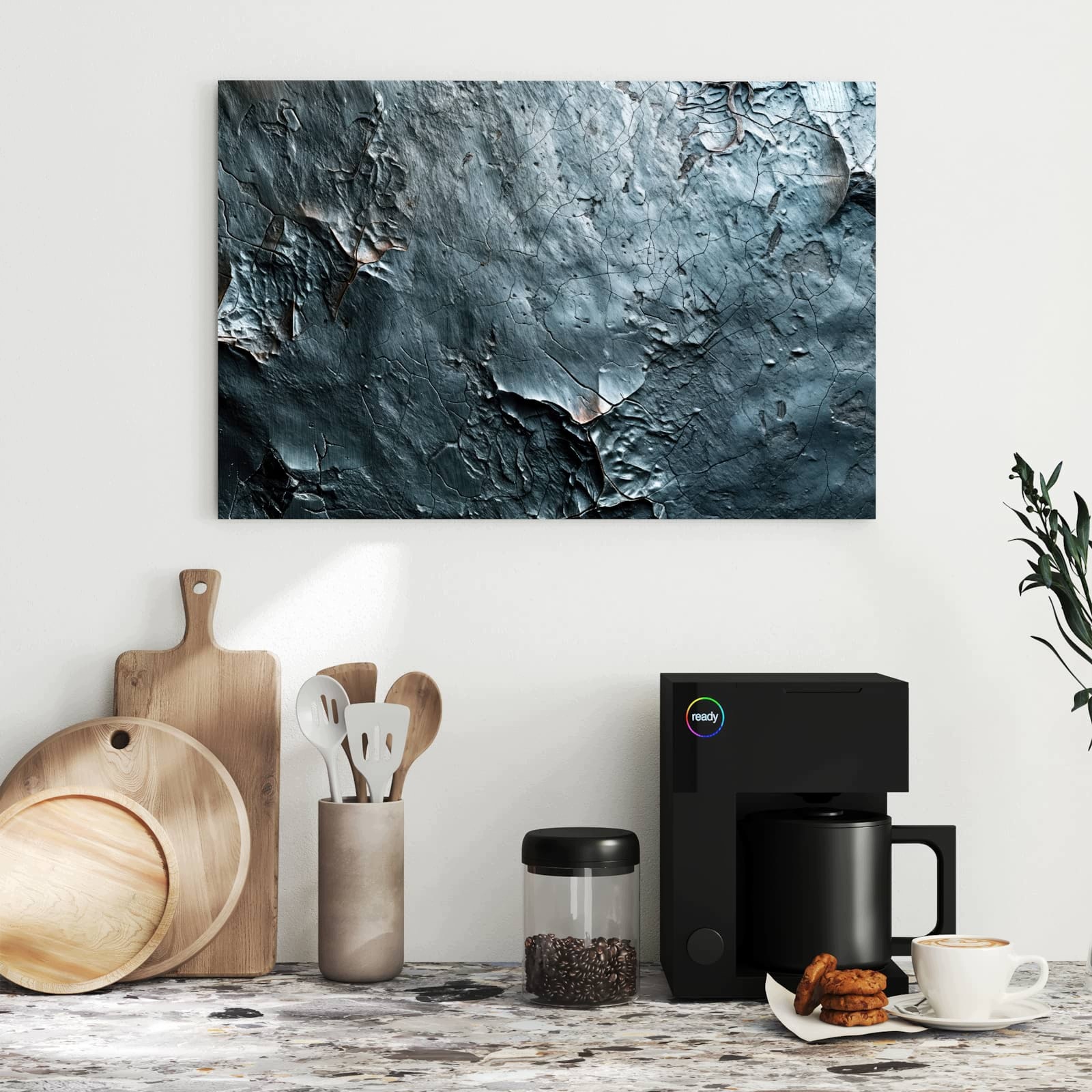 Magnetická tabule – obraz na zeď Strukturální povrch – motiv 2 | 60 × 40 cm