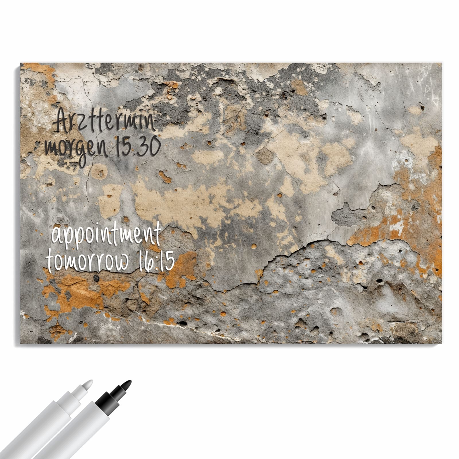 Magnetická tabule – obraz na zeď Vybledlá stěna | 90 × 60 cm