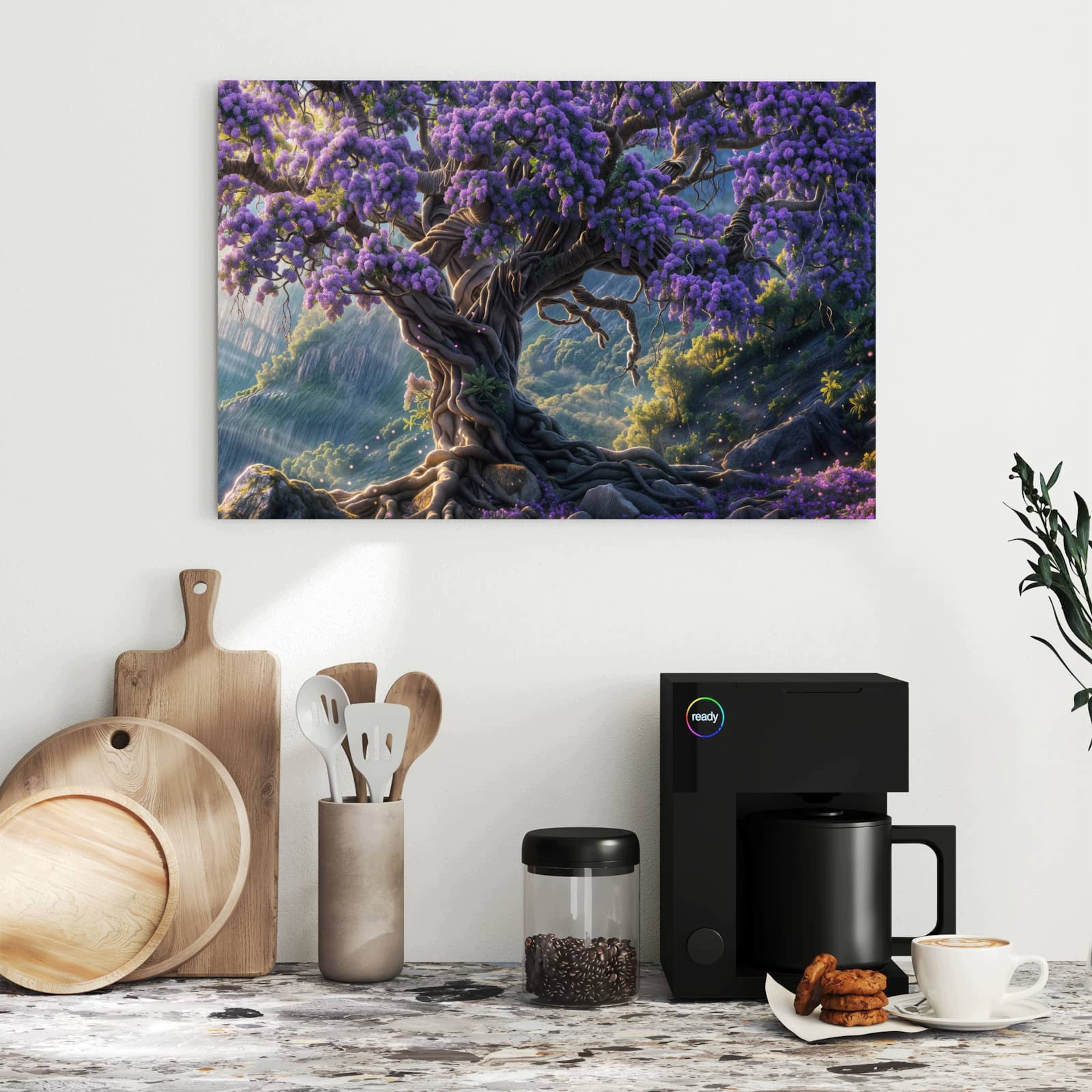 Magnetická tabule – obraz na zeď Magický strom | 60 × 40 cm