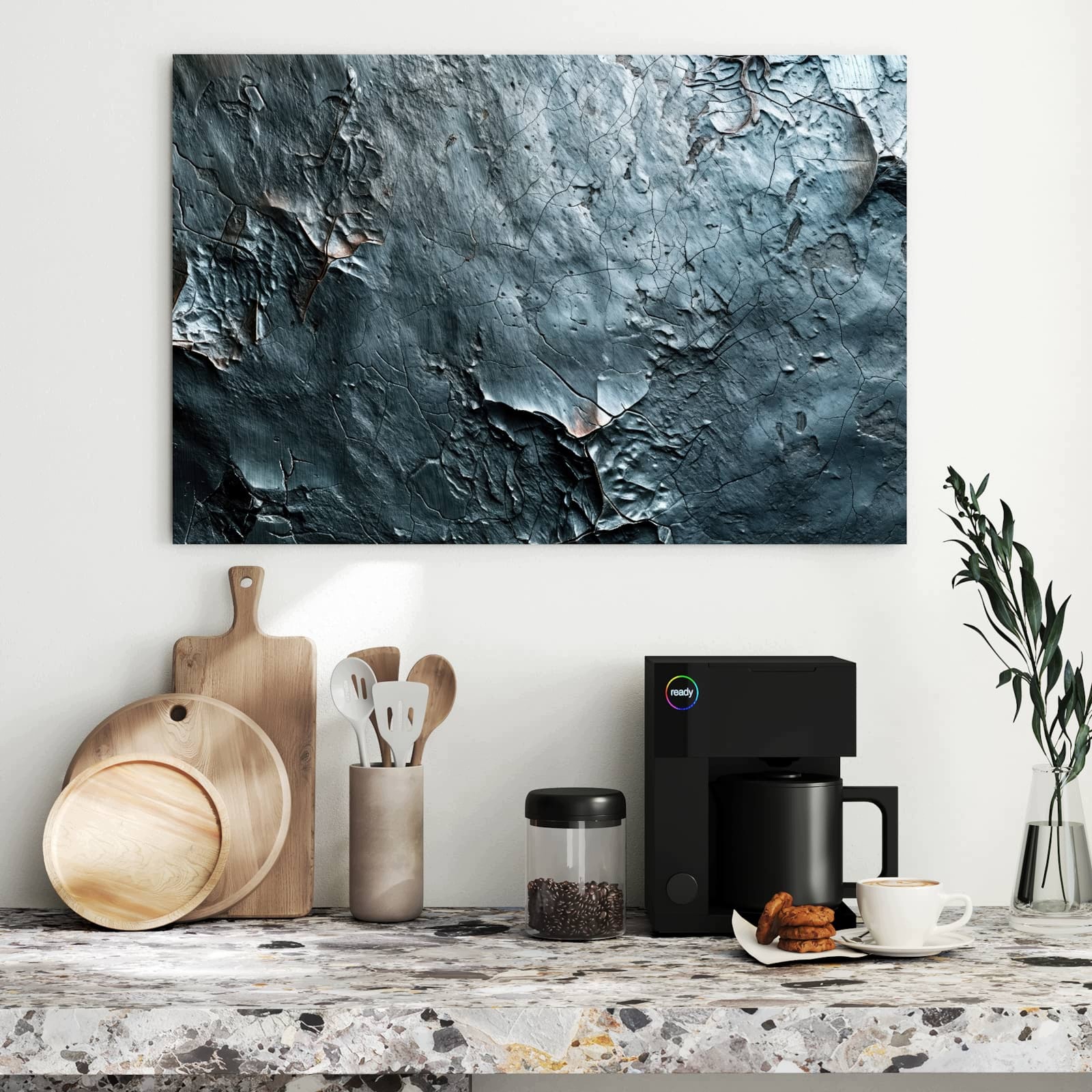 Magnetická tabule – obraz na zeď Strukturální povrch – motiv 2 | 90 × 60 cm