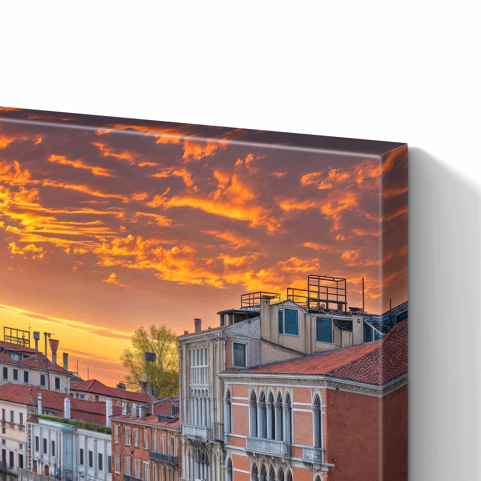 Magnetická tabule – obraz na zeď Benátky při západu slunce | 60 × 40 cm