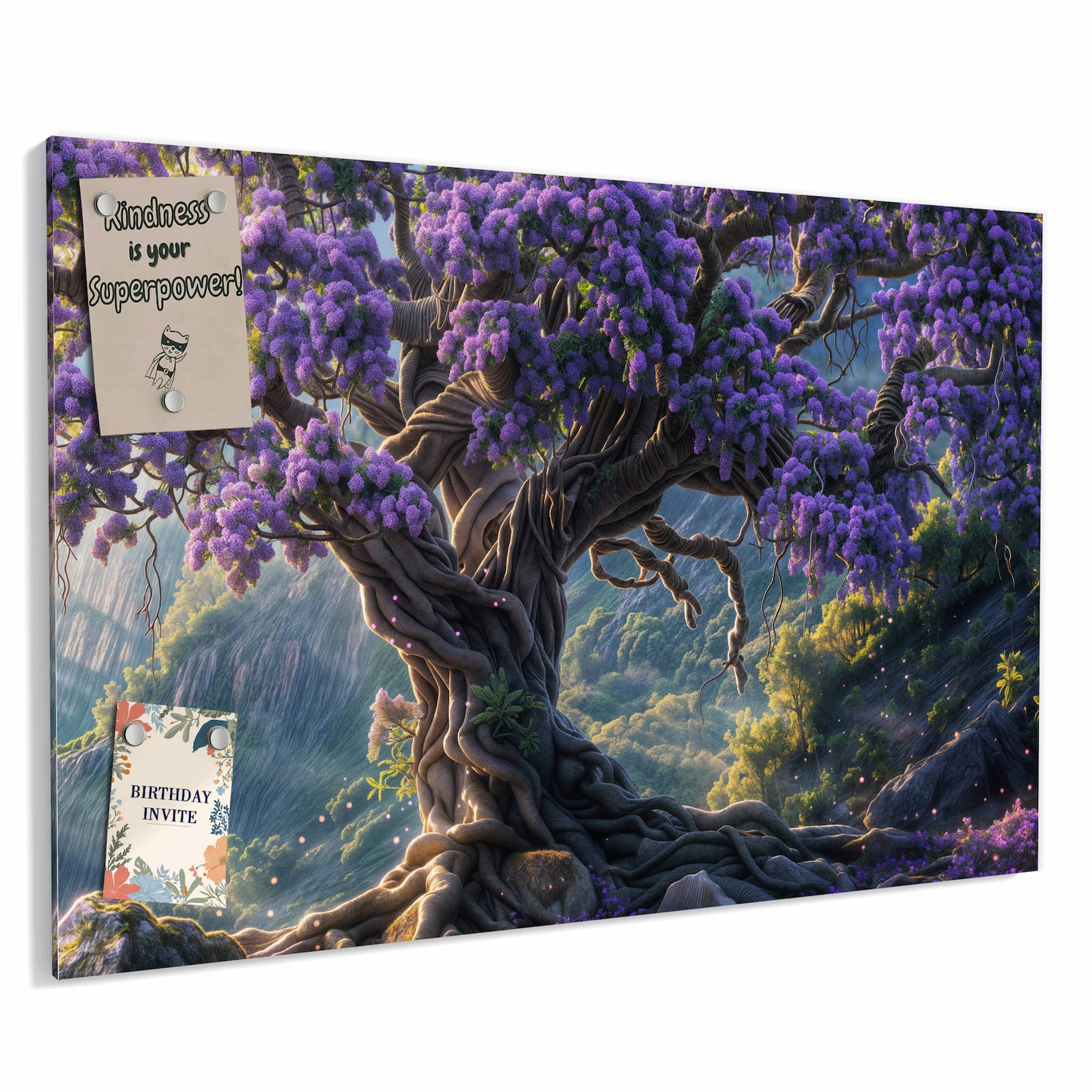 Magnetická tabule – obraz na zeď Magický strom | 90 × 60 cm