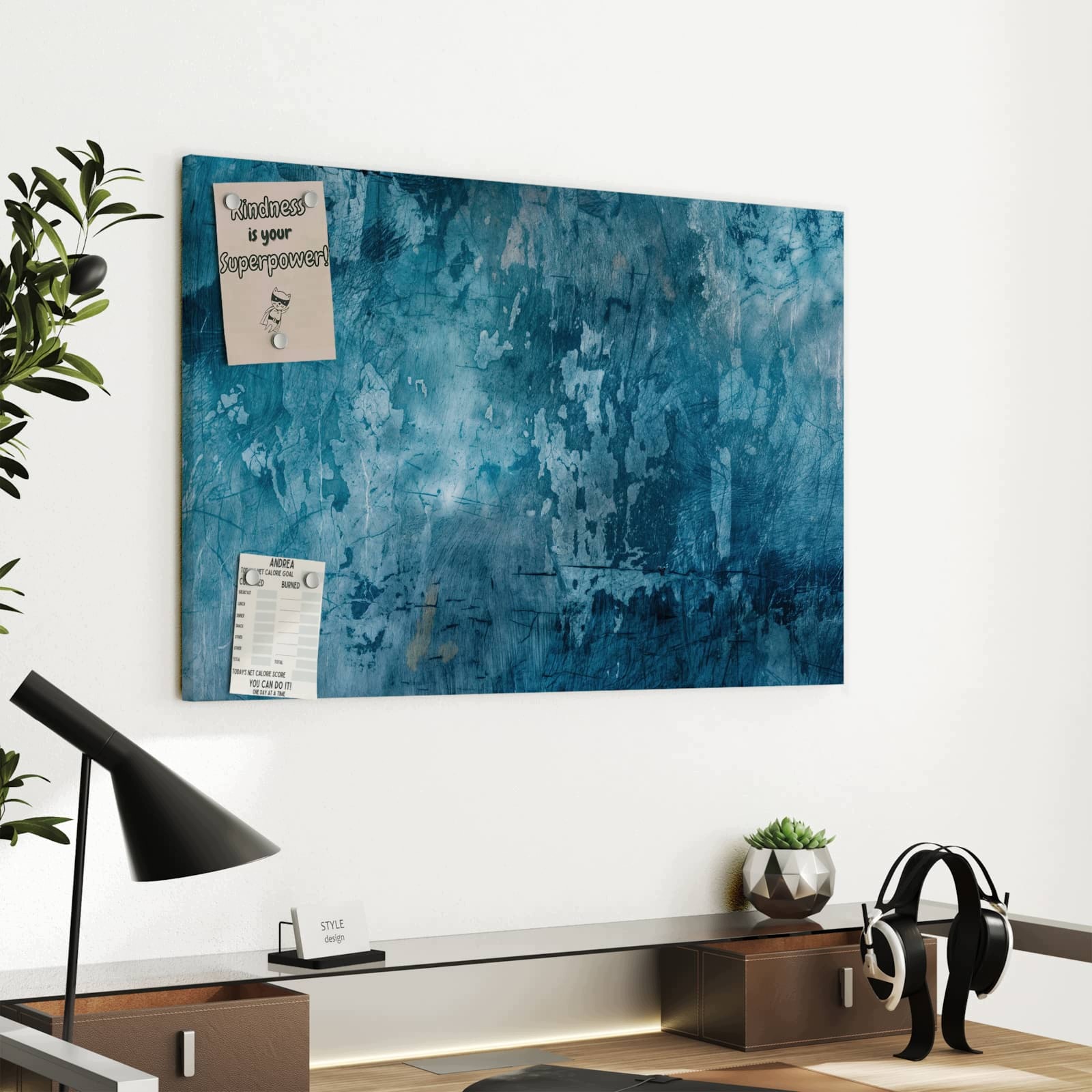 Magnetická tabule – obraz na zeď Abstraktní textura | 60 × 40 cm