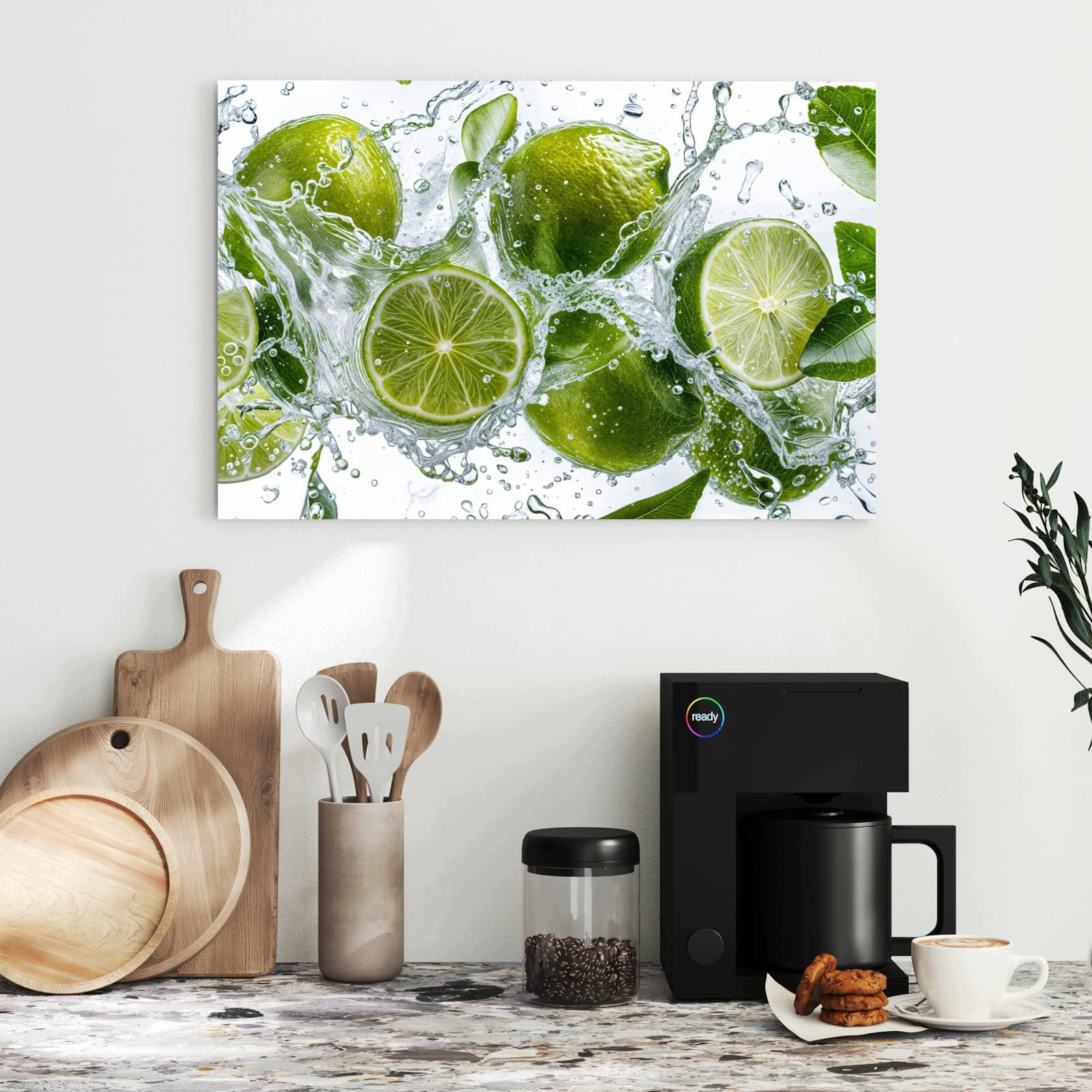 Magnetická tabule – obraz na zeď Šumivé limetky | 60 × 40 cm